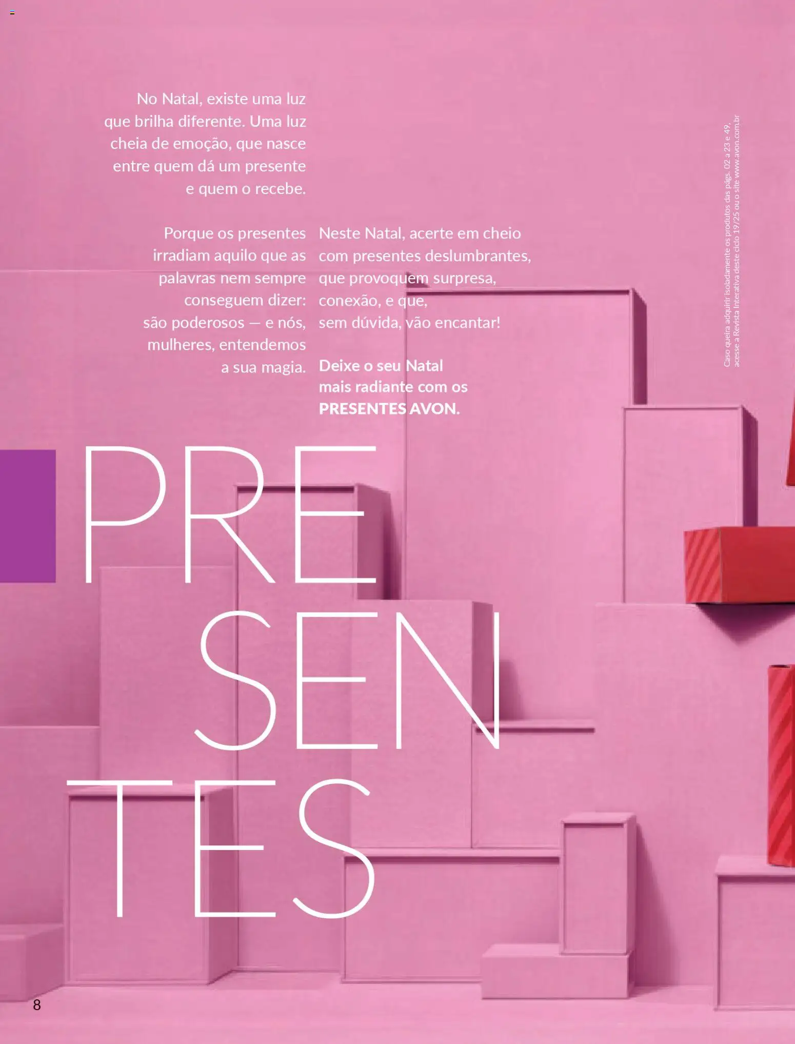 Avon Folheto - válido de 21.11.2025 | Página: 8 | Produtos: Revista