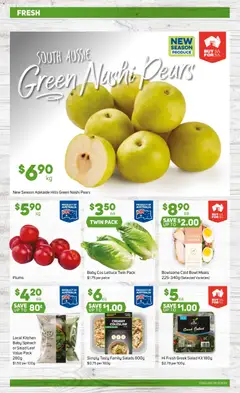 Preview of Foodland catalogue  - valid from 15.04.2026 | Page: 4 | Products: Chicken, Spinach, Mayonnaise, Plums