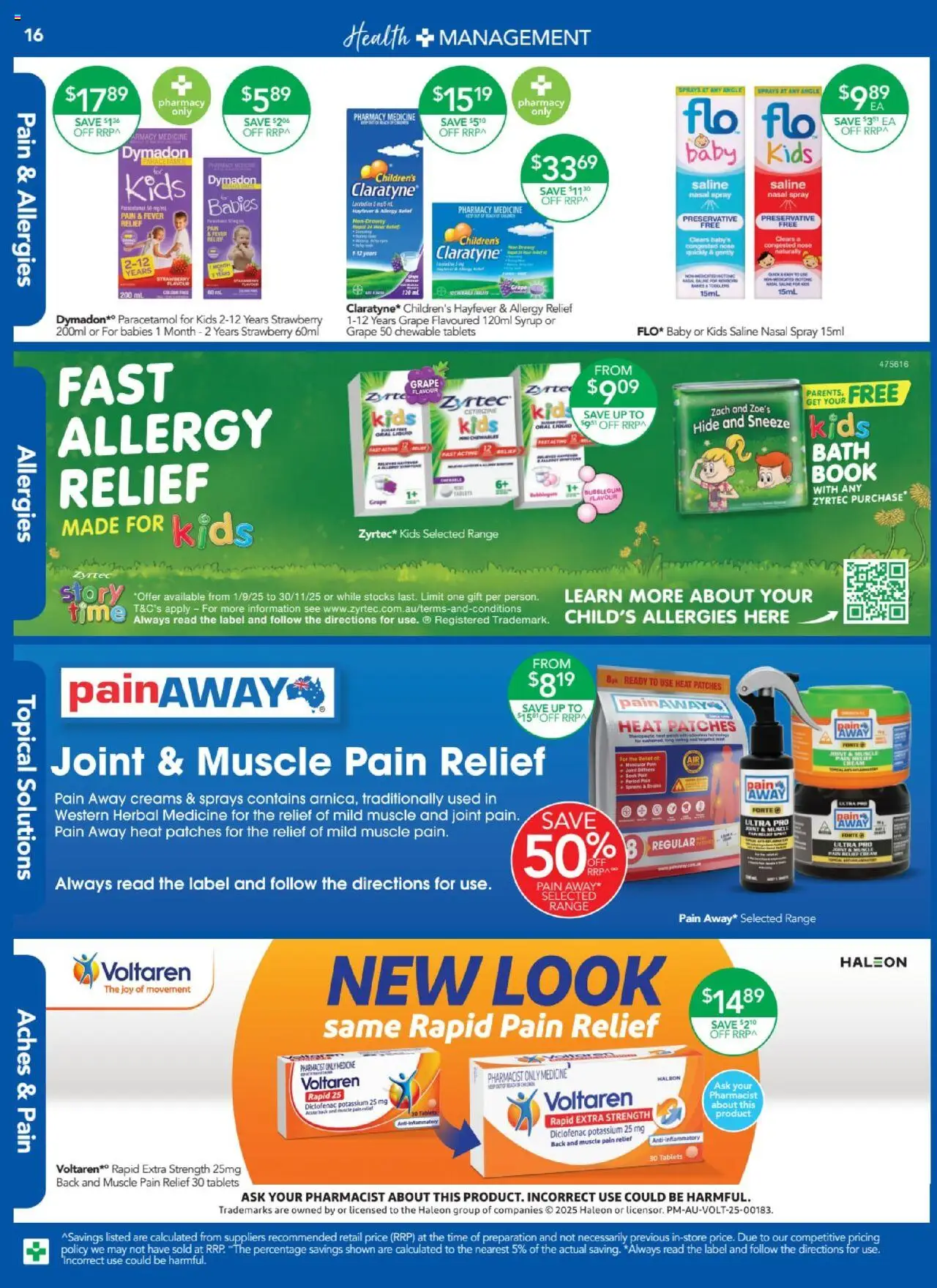 Terry White catalogue - valid from 11.09.2025 | Page: 18 | Products: Cream, Herbal, Tablets, Allergy