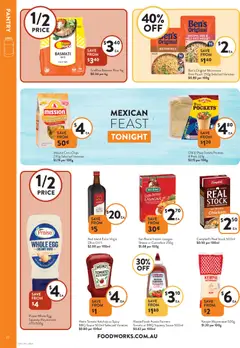 Preview of Foodworks  Catalogue  - valid from 10.12.2025 | Page: 22 | Products: BBQ Sauce, Chicken, Rice, Microwave