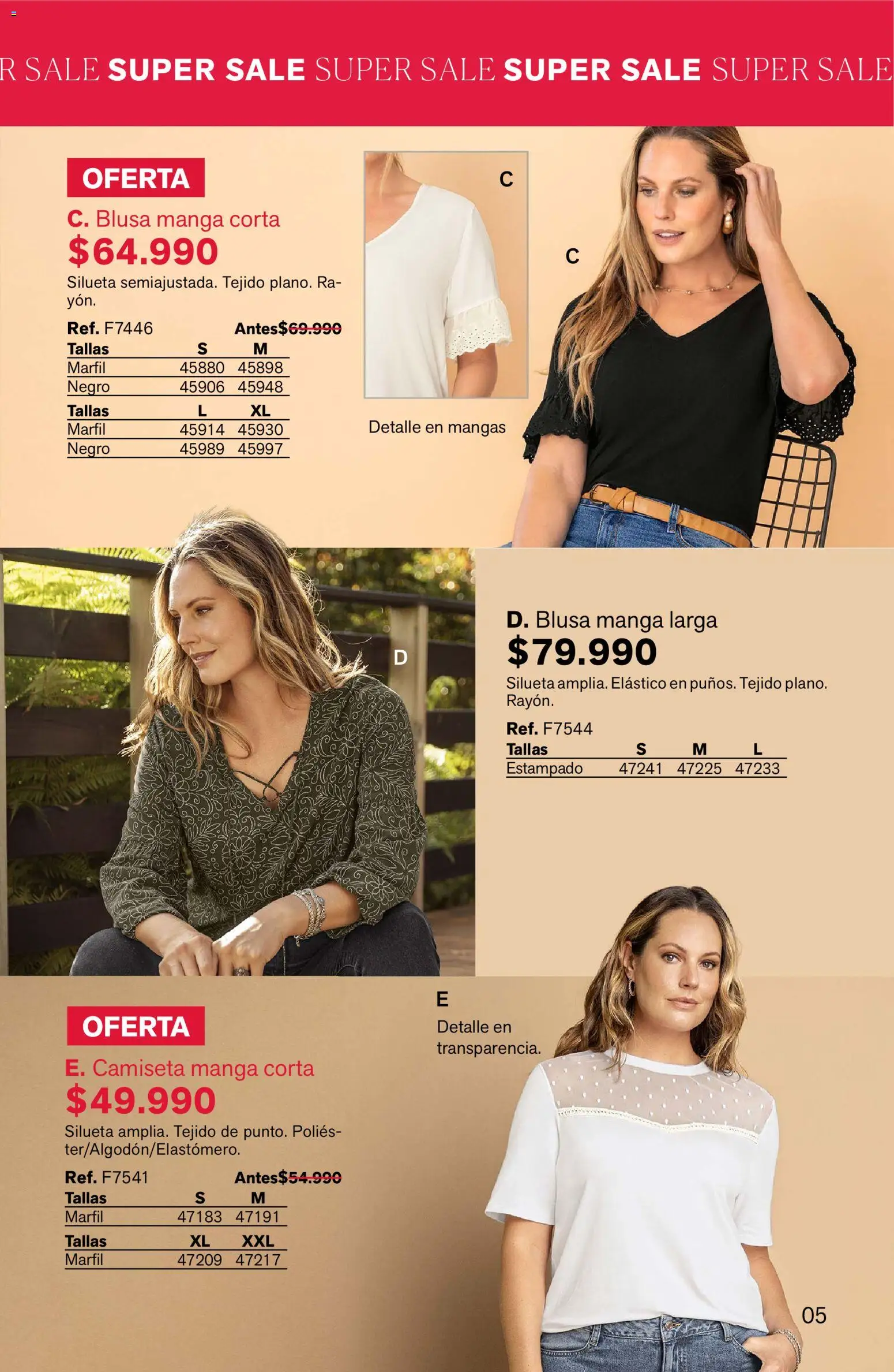 Leonisa revista - valida desde el 24.02.2026 | Página: 5 | Productos: Camiseta, Blusa