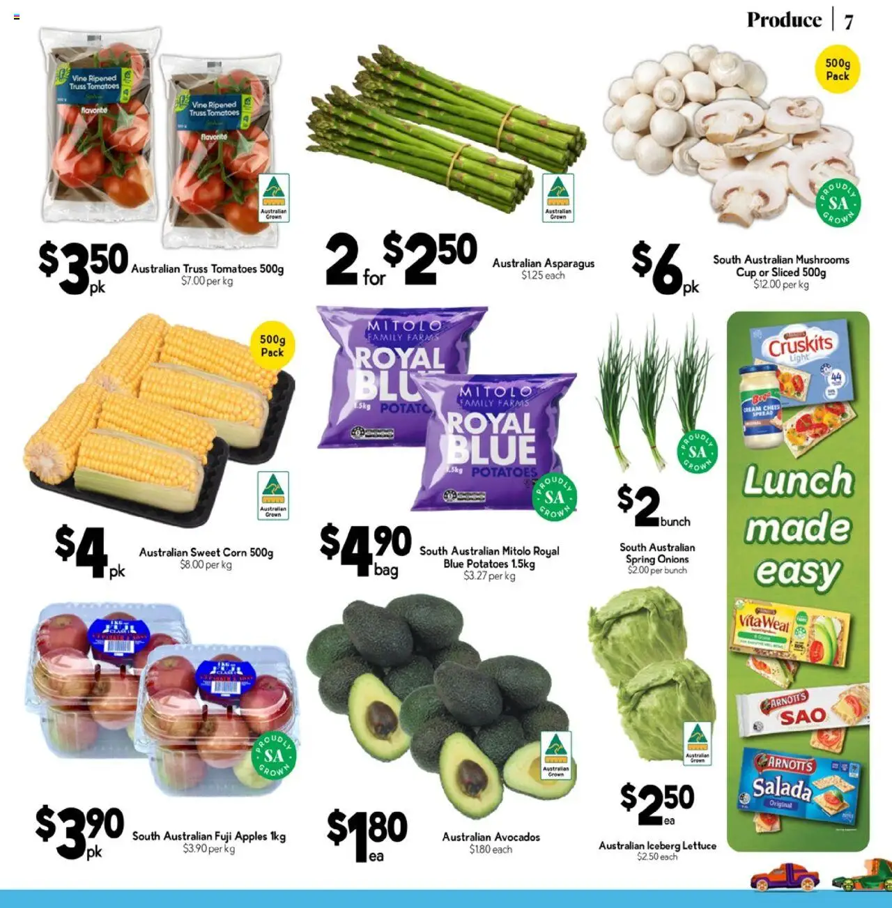 Drakes catalogue - valid from 15.10.2025 | Page: 7 | Products: Apples, Mushrooms, Potatoes, Onions