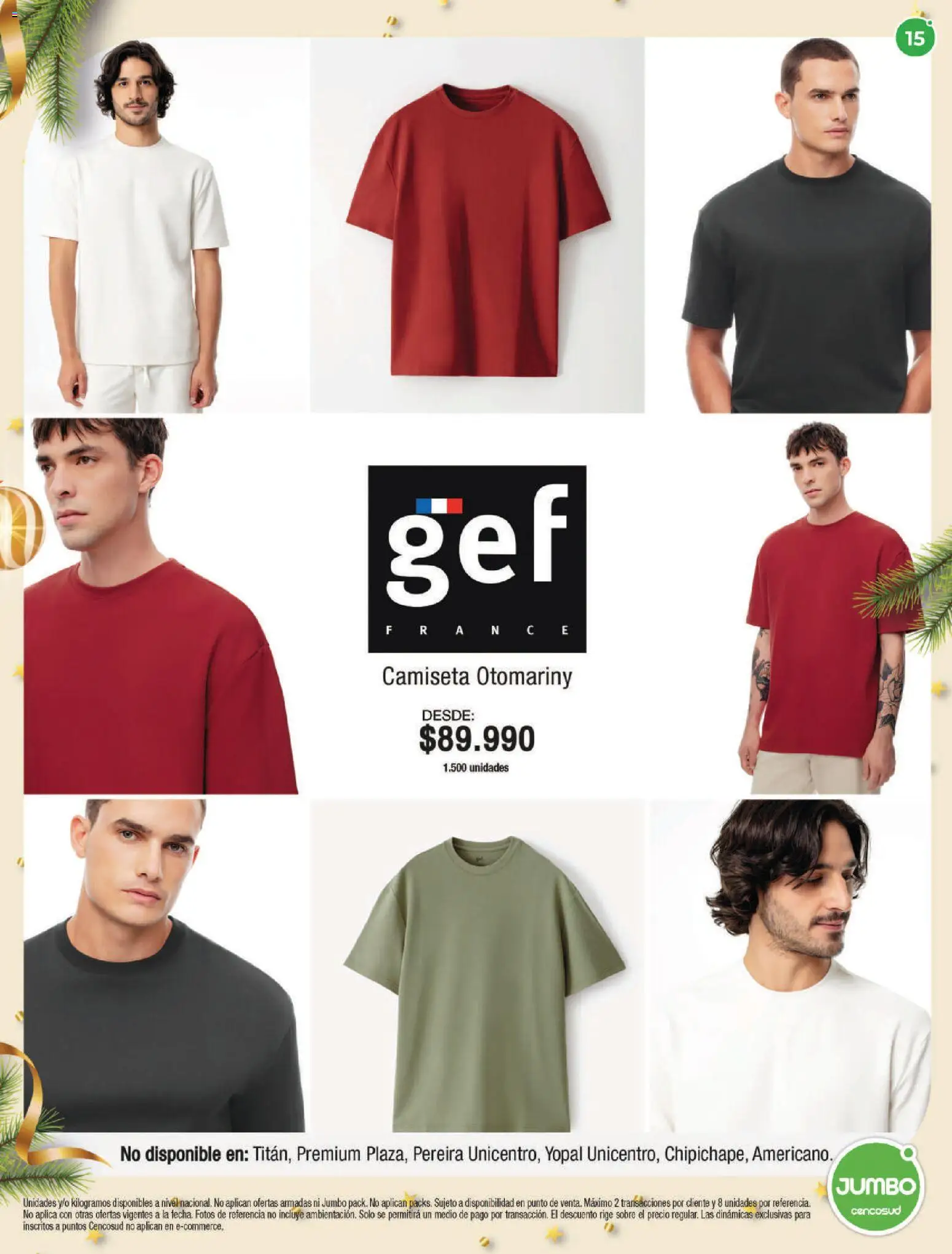 Jumbo revista - valida desde el 04.12.2025 | Página: 15 | Productos: Sobre, Camiseta