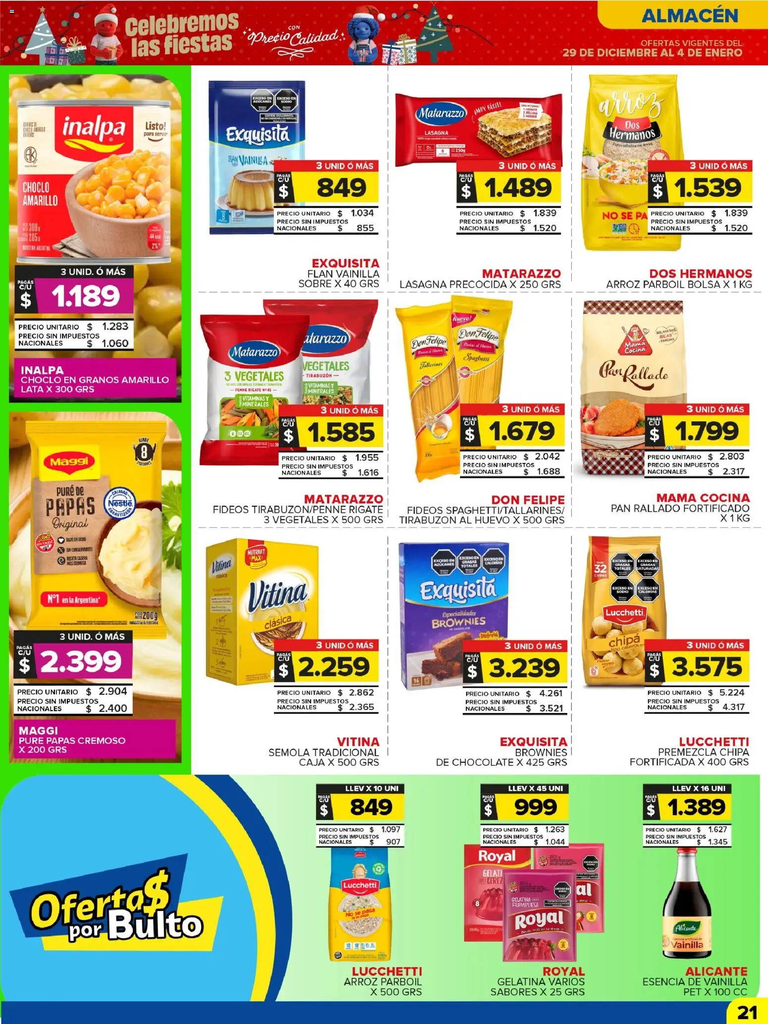 Carrefour Maxi catálogo │ válido desde el 29.12.2025 | Página: 22 | Productos: Gelatina, Huevo, Pan, Pan rallado