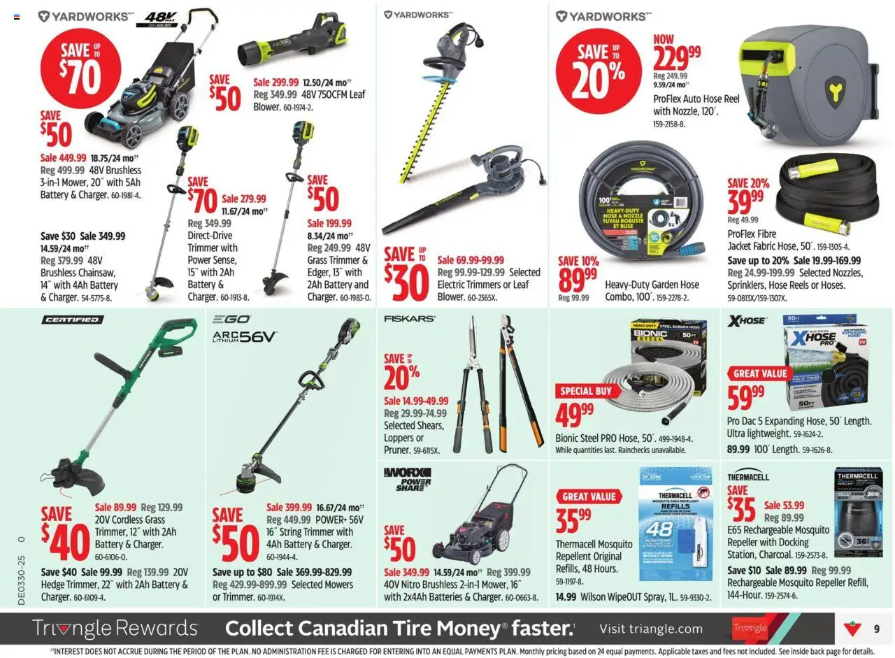 Canadian Tire flyer valid from 18.07.2025 | Page: 11 | Products: Battery, Jacket