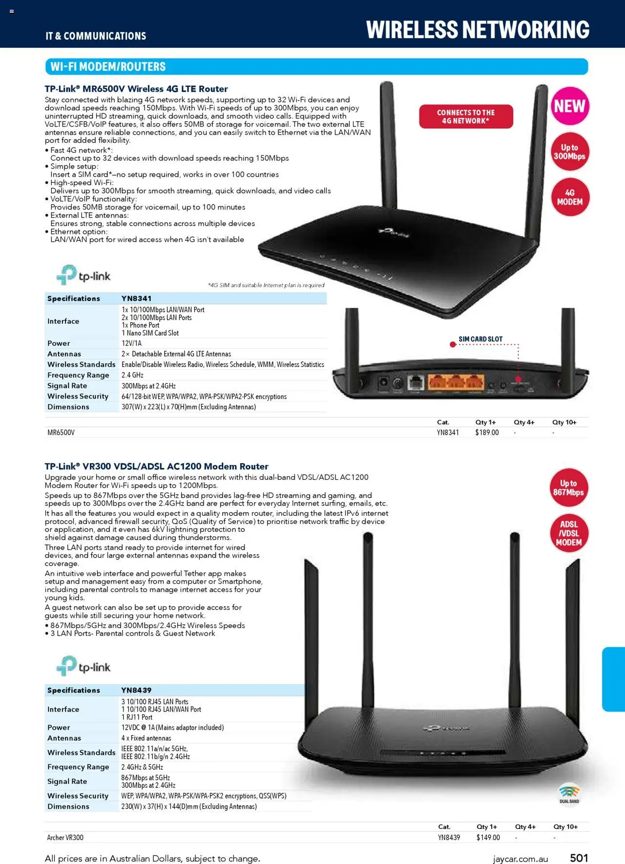 Jaycar catalogue - valid from 09.07.2025 | Page: 501 | Products: Phone, Device, Nano, Modem