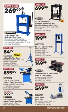 Preview of Princess Auto - 2 Week Sale! from shop Princess Auto valid from 04.11.2025 | Page: 37 | Products: Belt, Iron