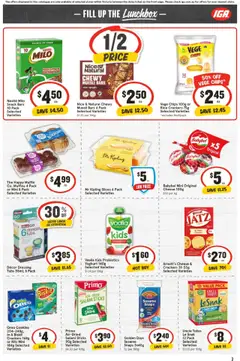 IGA catalogue - valid from 16.07.2025 | Page: 4 | Products: Yoghurt, Muffins, Chips, Lemon