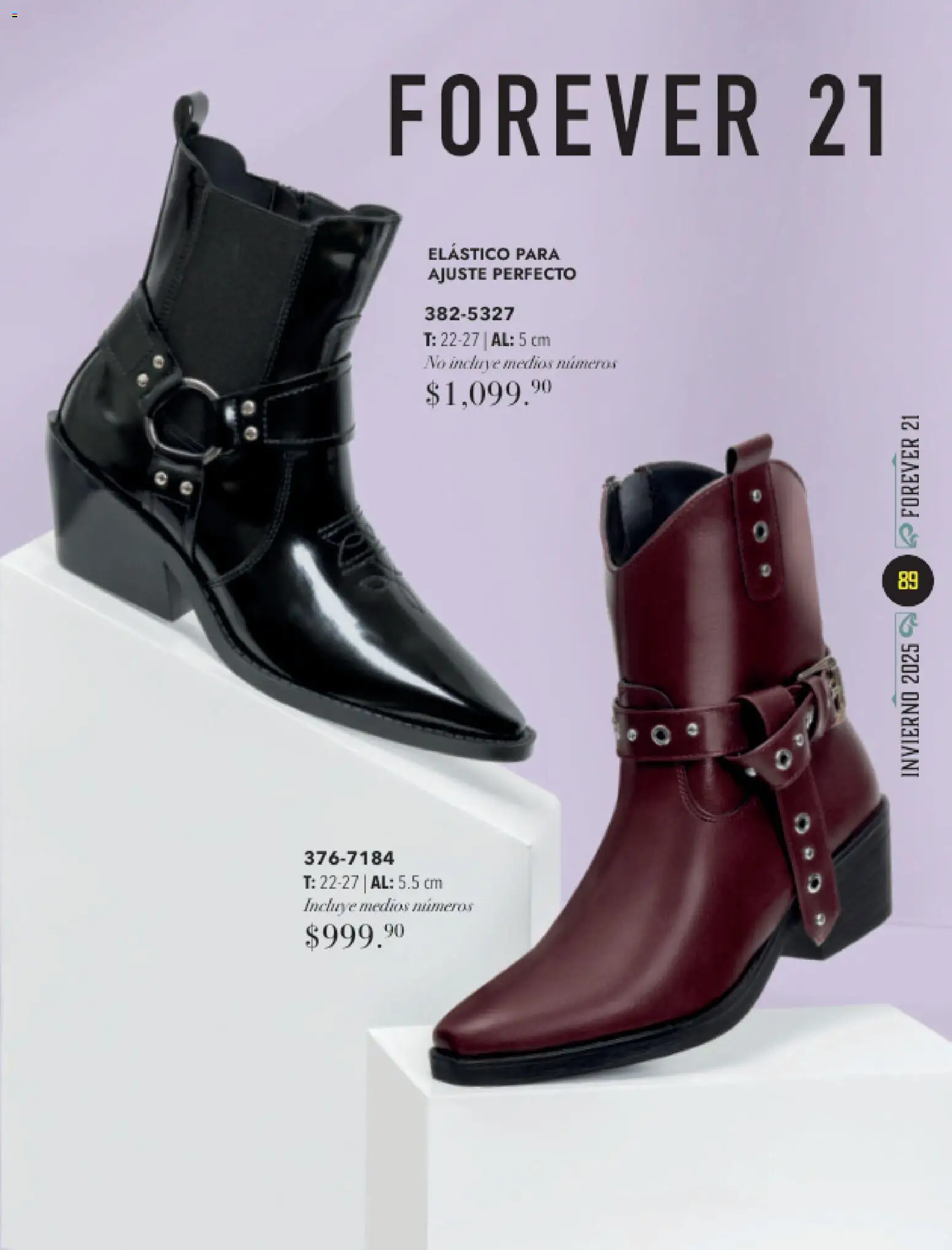 Nuevas ofertas de Andrea válidas en toda la República Mexicana desde el 26.11.2025. ¡Encuentra las mejores ofertas en Andrea catálogo Invierno! | Página: 89