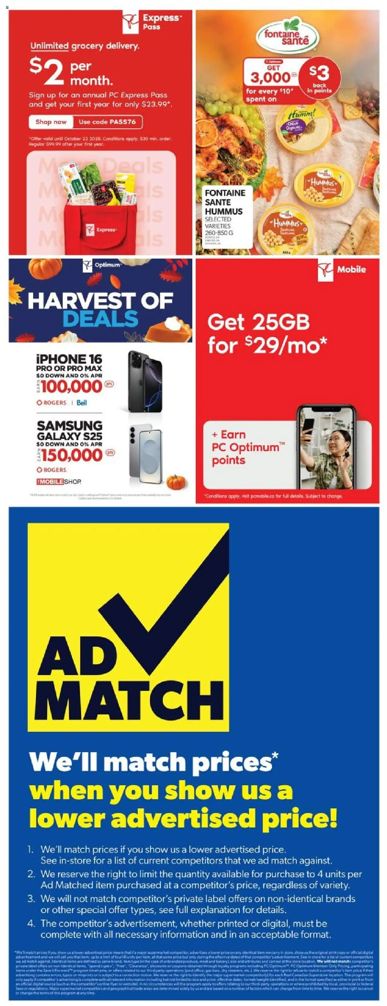 Real Canadian Superstore flyer valid from 09.10.2025 | Page: 36 | Products: PC, Case