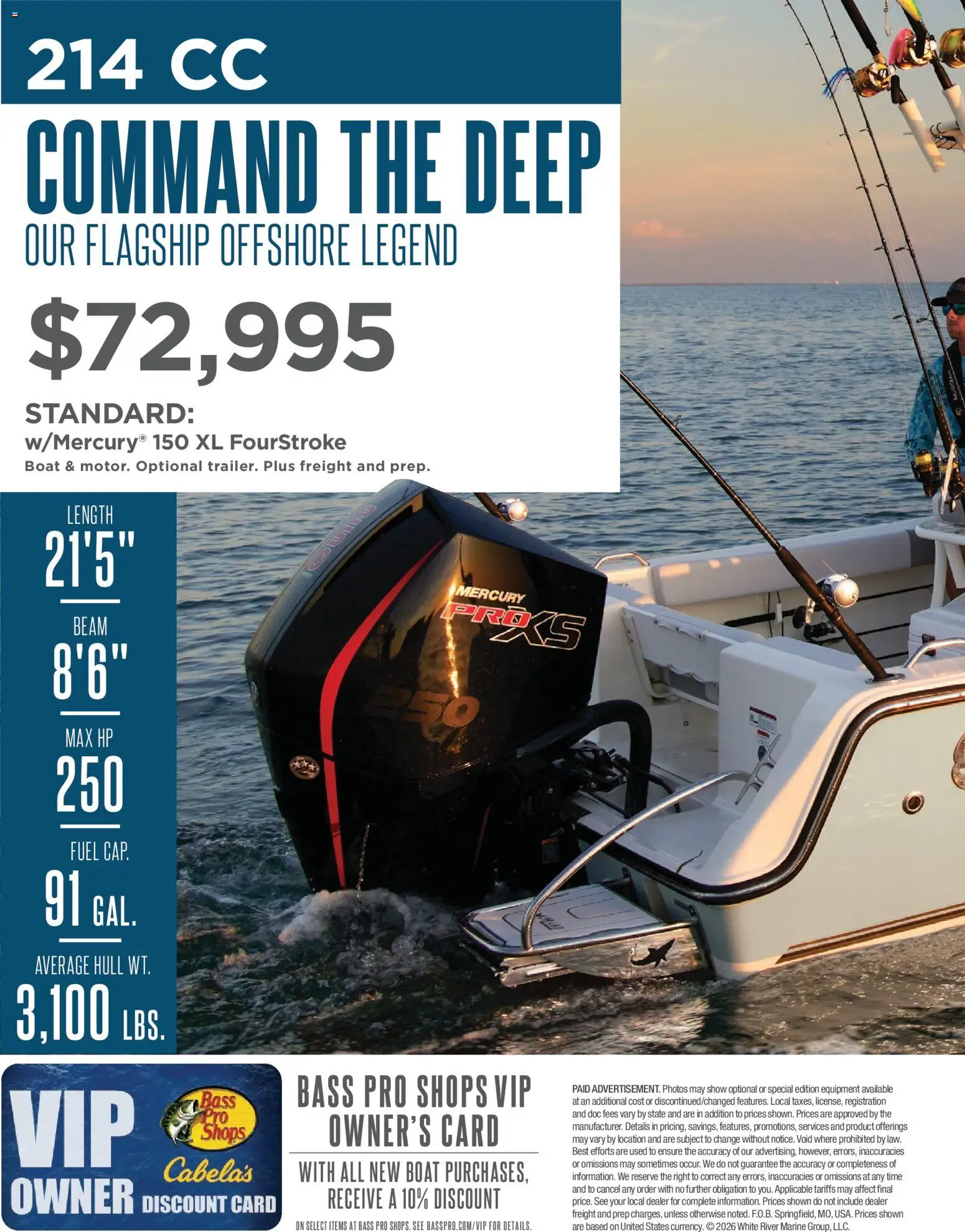 Cabela's Saltwater Specialist 26 - valid from 15.12.2025 | Page: 282 | Products: Cap