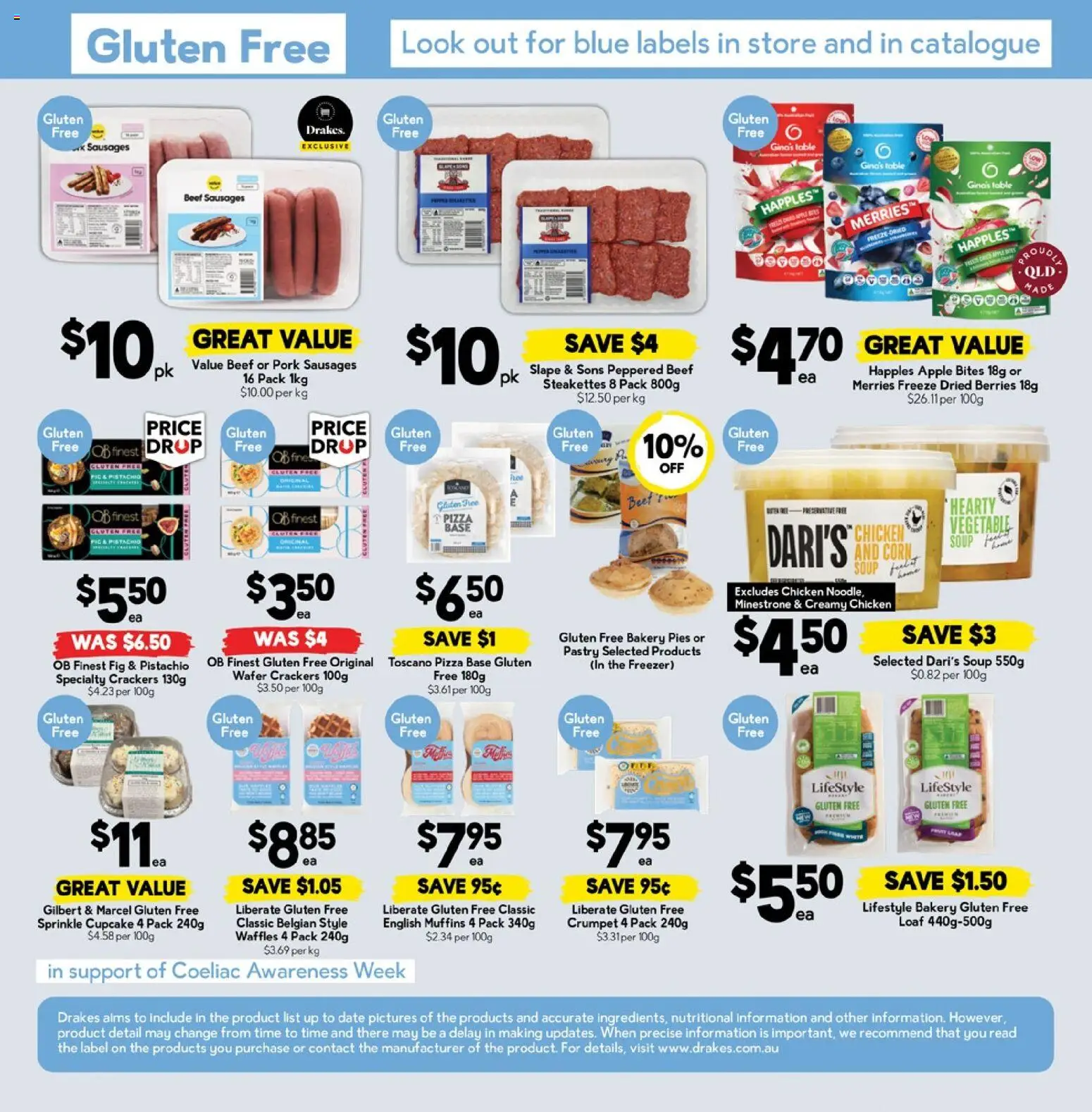 Drakes catalogue - valid from 11.03.2026 | Page: 14 | Products: Chicken, Pastry, Pies, Freezer