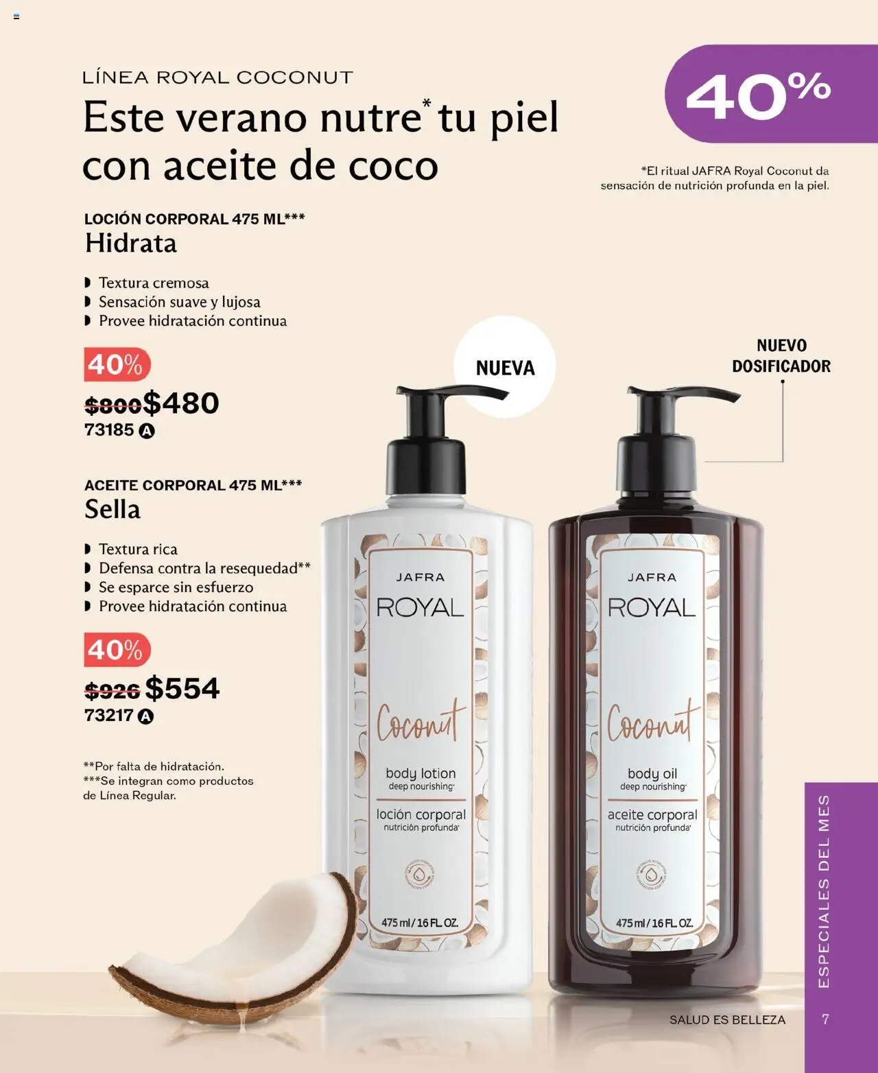 Nuevas ofertas de JAFRA válidas en toda la República Mexicana desde el 01.07.2025. ¡Encuentra las mejores ofertas en JAFRA catálogo! | Página: 7