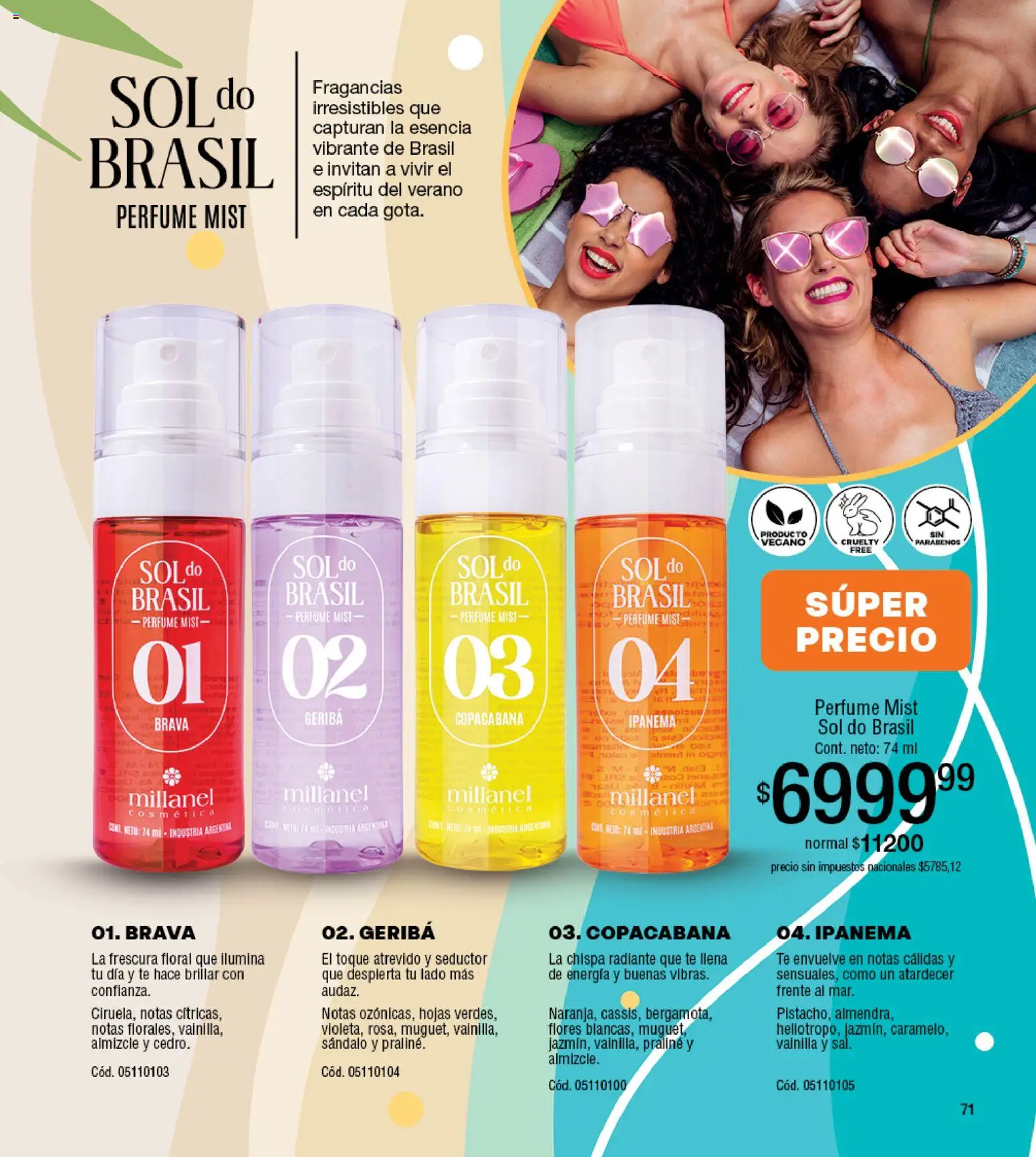 Millanel - Catálogo │ válido desde el 02.03.2026 | Página: 71 | Productos: Perfume, Té, Radiante