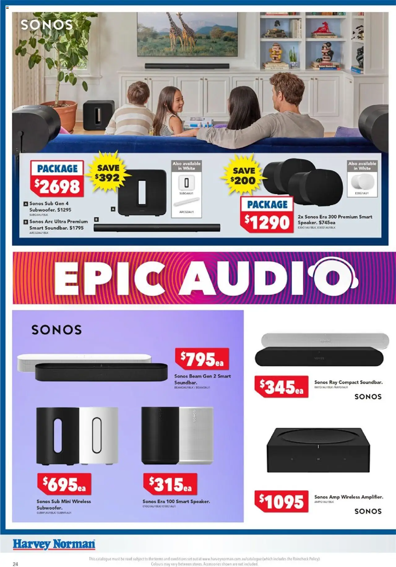 Harvey Norman catalogue - valid from 10.10.2025 | Page: 24 | Products: Accessories, Audio