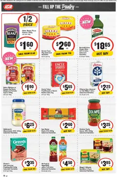 Preview of IGA Catalogue NT - valid from 22.10.2025 | Page: 10 | Products: Oats, Pasta, Pudding, Sauce