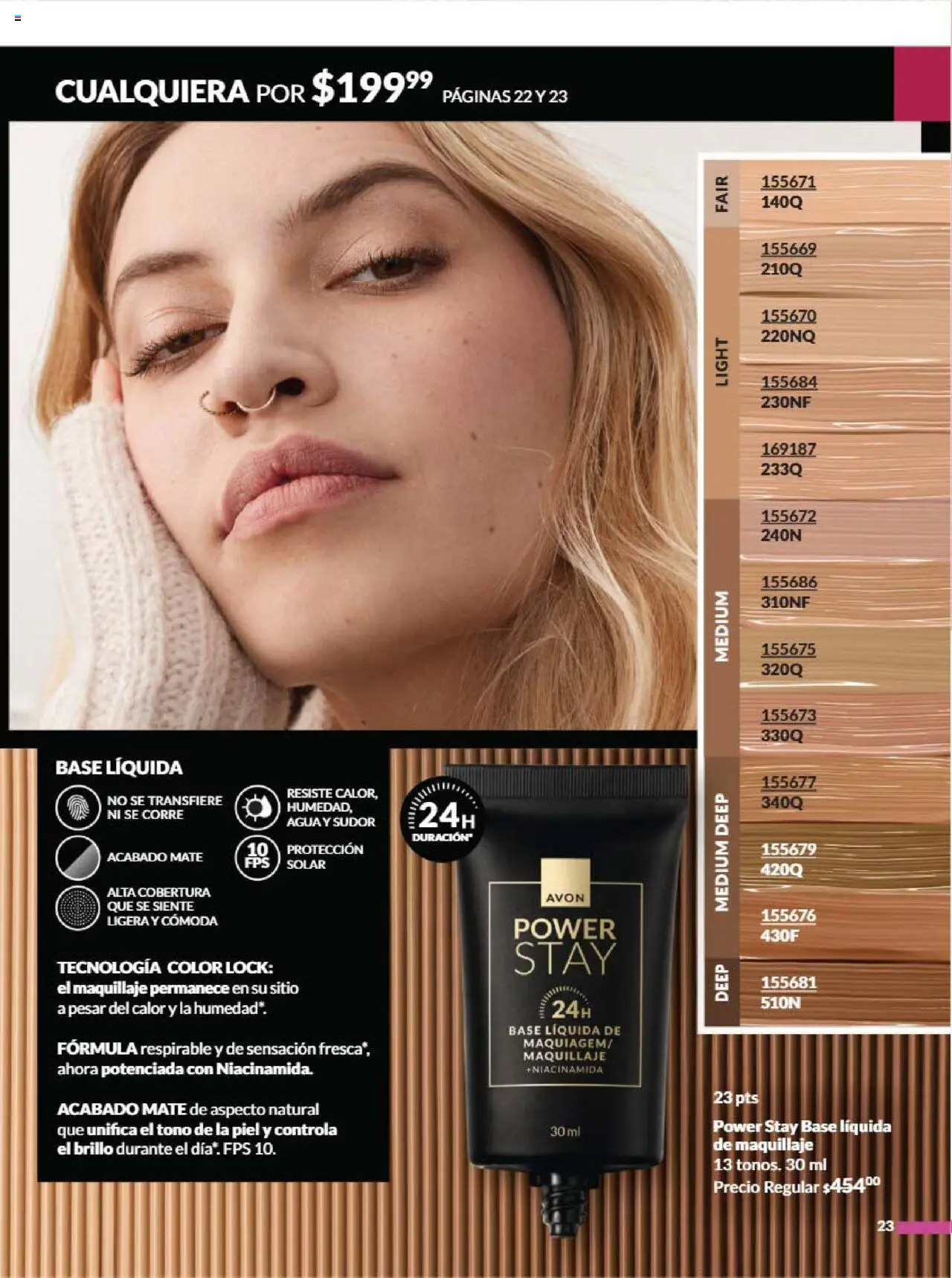 Nuevas ofertas de AVON válidas en toda la República Mexicana desde el 09.08.2025. ¡Encuentra las mejores ofertas en AVON - Campaña 13 2025! | Página: 30 | Productos: Agua, Brillo, Mate, Maquillaje