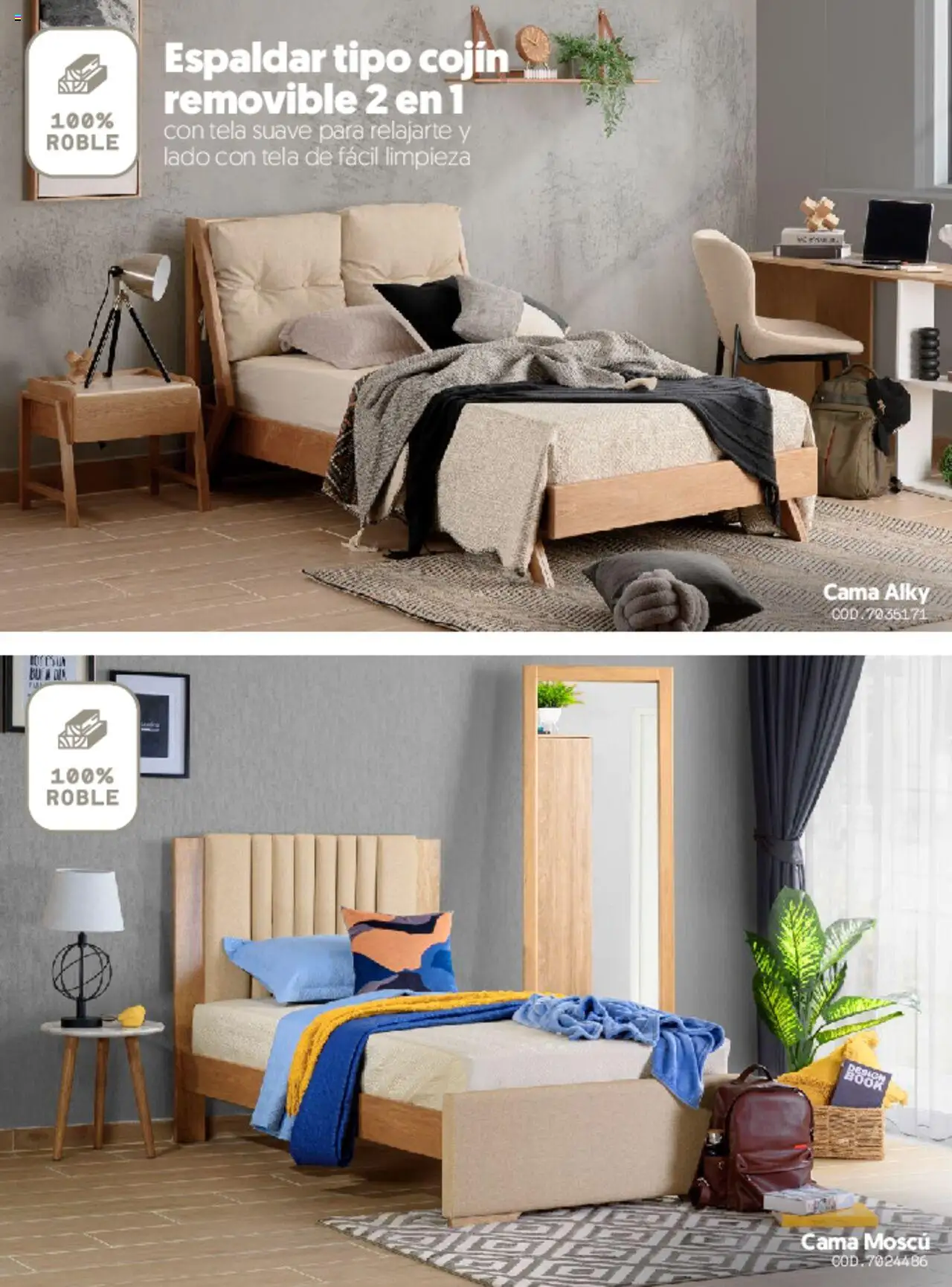 Muebles jamar revista - valida desde el 08.03.2025 | Página: 27 | Productos: Cama