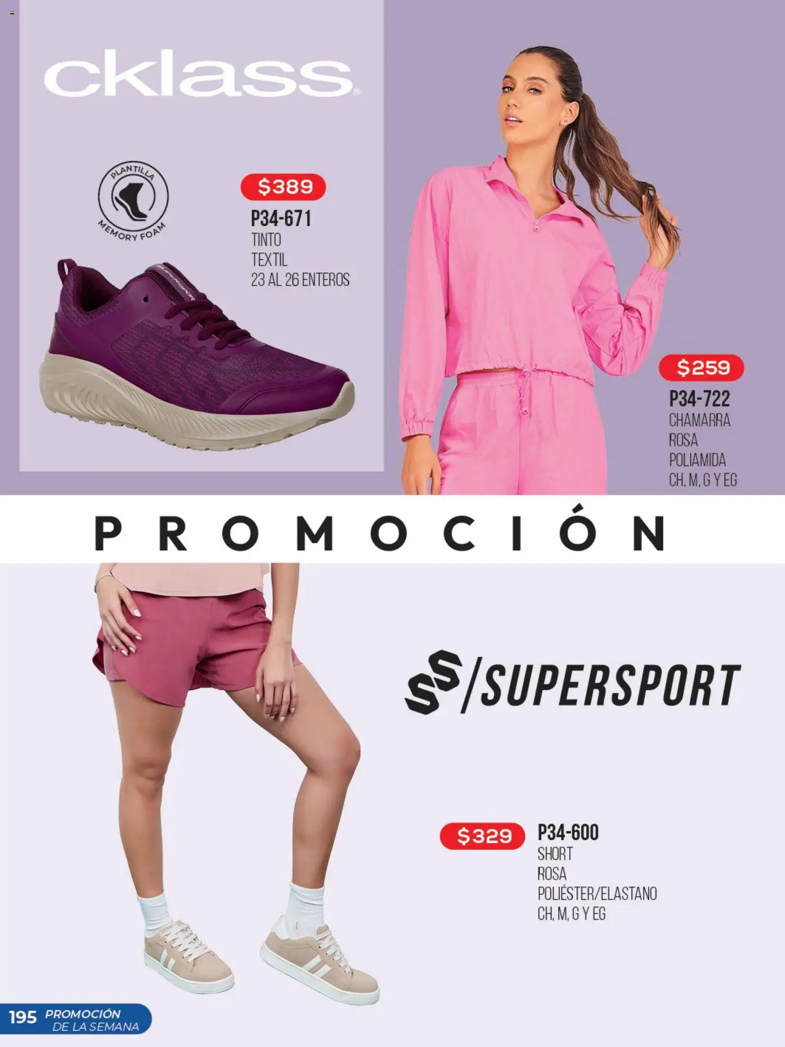 Nuevas ofertas de Cklass válidas en toda la República Mexicana desde el 01.02.2026. ¡Encuentra las mejores ofertas en Cklass catálogo Promo Semanal! | Página: 196
