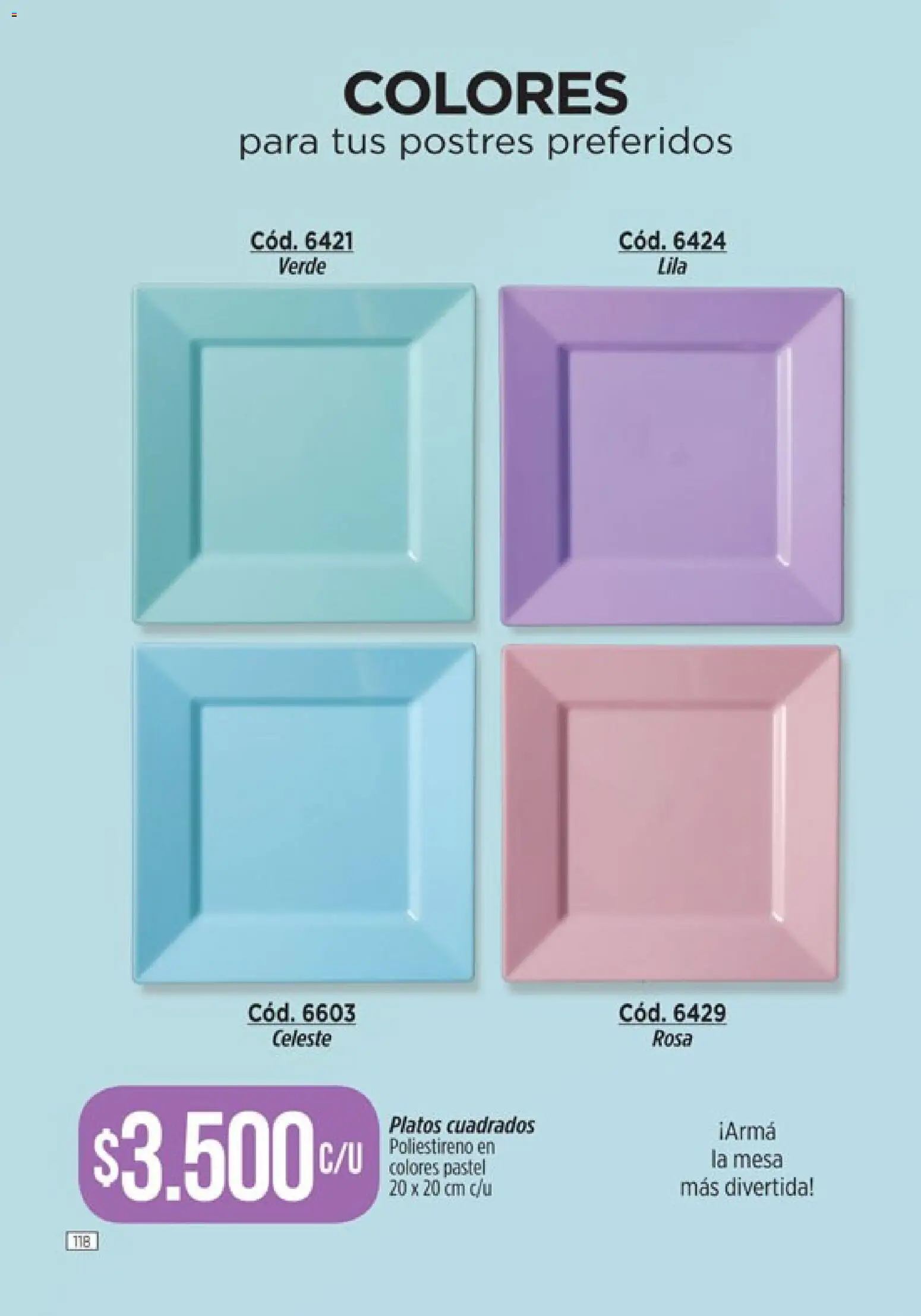 Amodil - Campaña 18/2025 │ válido desde el 30.11.2025 | Página: 118 | Productos: Mesa