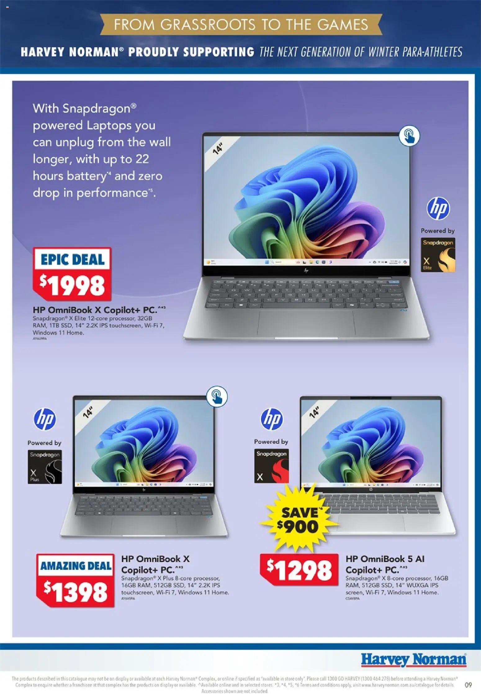 Harvey Norman catalogue - valid from 04.03.2026 | Page: 9 | Products: Battery, Accessories, Pc