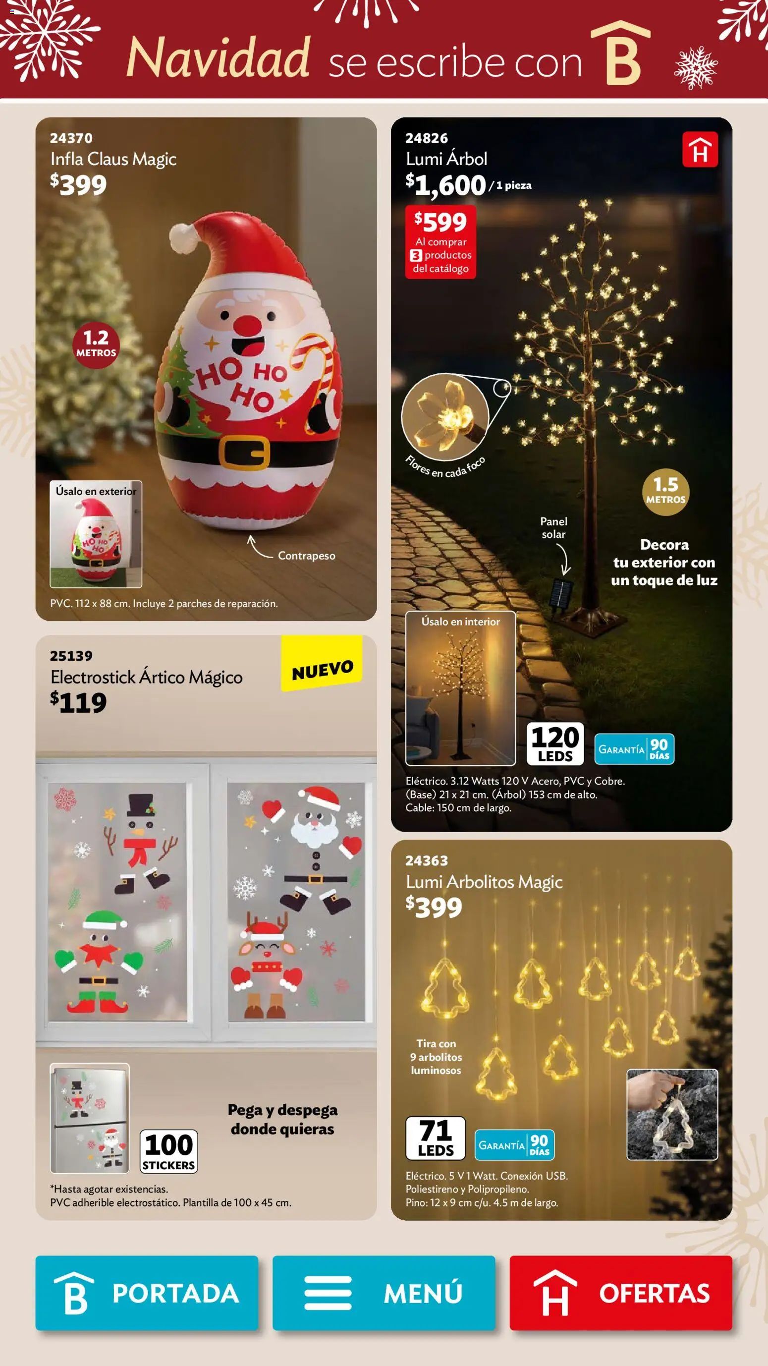 Nuevas ofertas de Betterware válidas en toda la República Mexicana desde el 01.12.2025. ¡Encuentra las mejores ofertas en Betterware campaña 12 2025! | Página: 16 | Productos: Cable, Foco