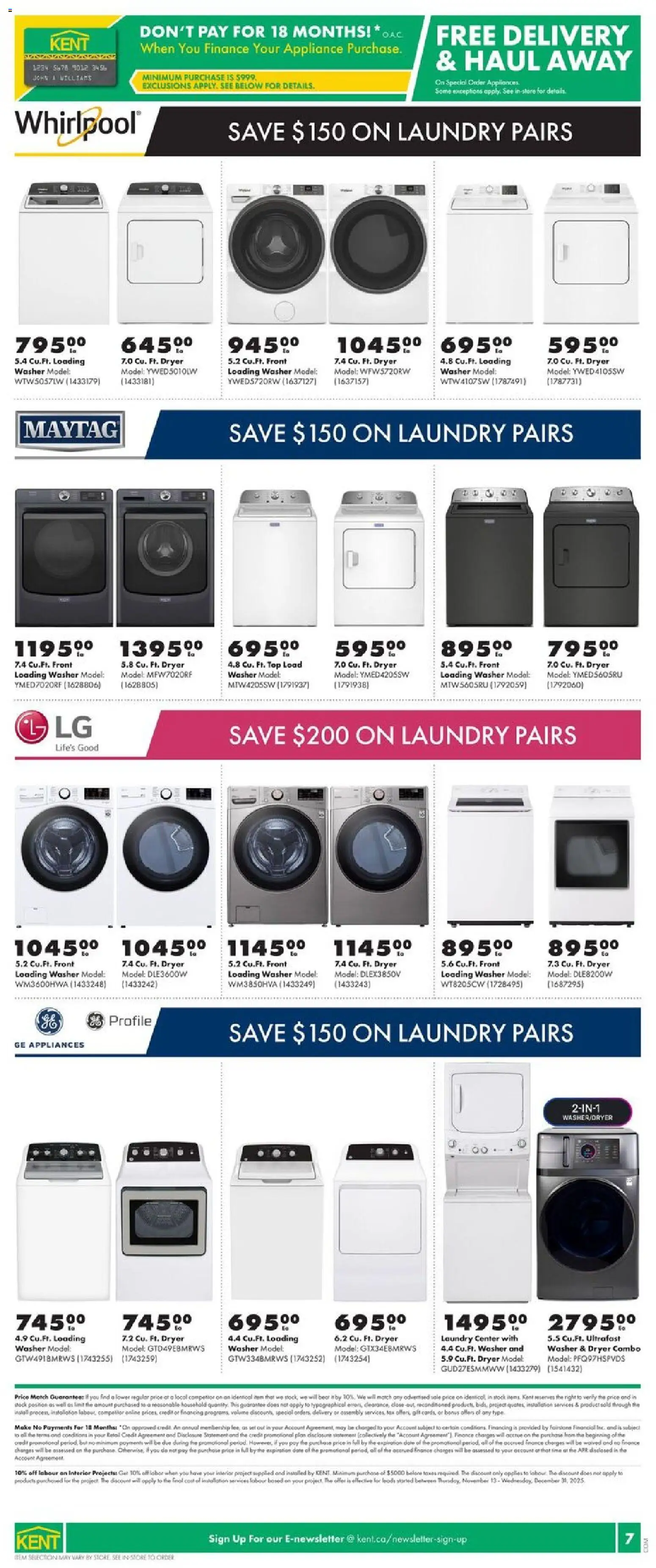 Kent flyer valid from 11.12.2025 | Page: 8 | Products: Dryer, Coat