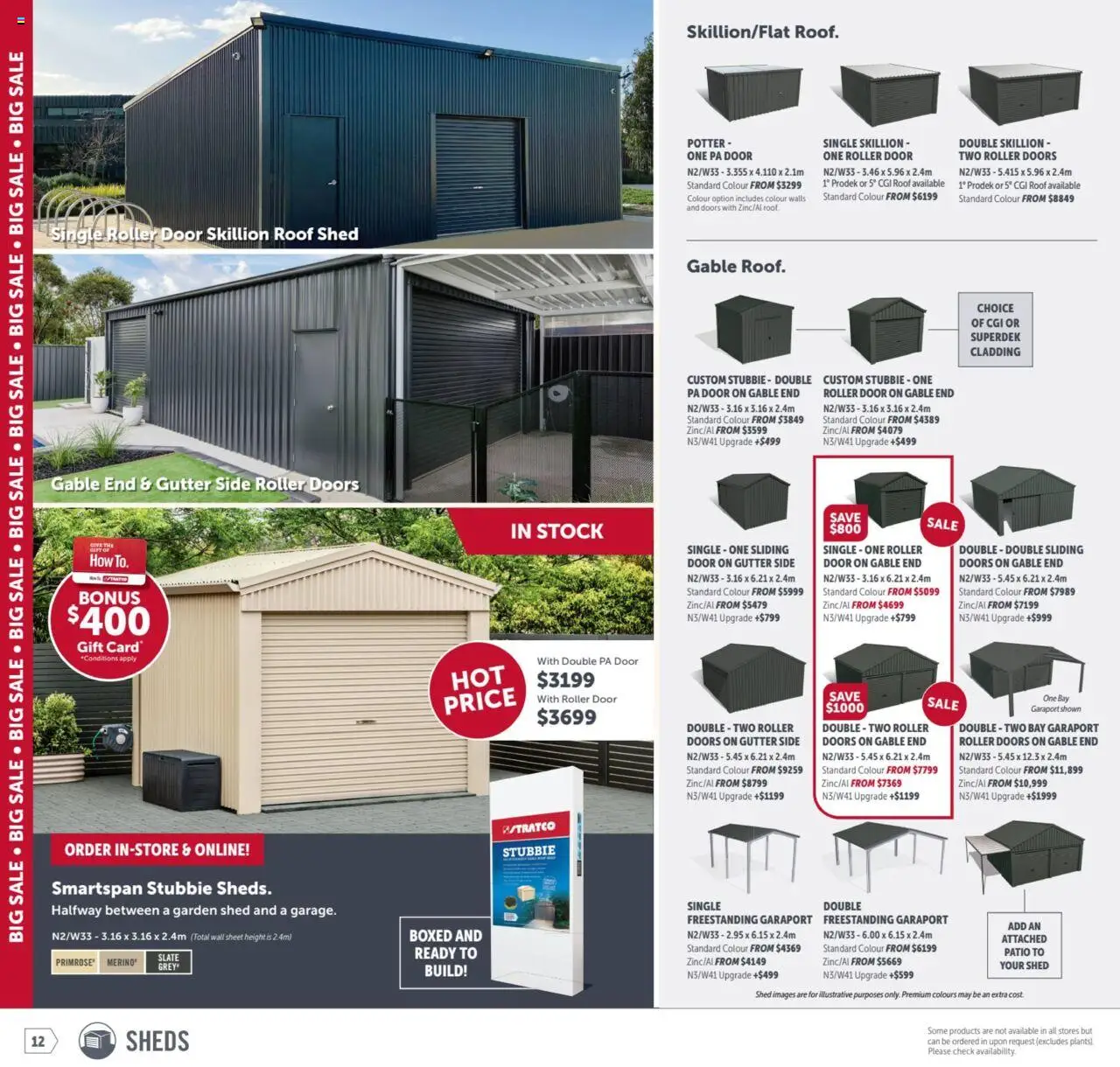Stratco catalogue - valid from 19.09.2025 | Page: 12 | Products: Door, Shed