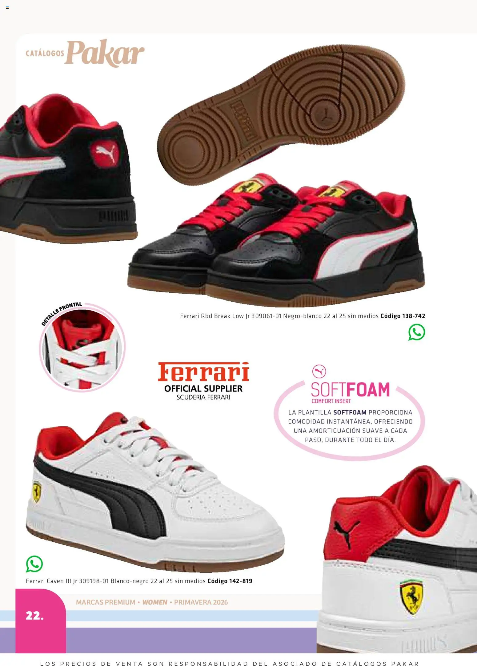 Nuevas ofertas de SC Pakar válidas en toda la República Mexicana desde el 27.02.2026. ¡Encuentra las mejores ofertas en SC Pakar catálogo Premium Women! | Página: 22