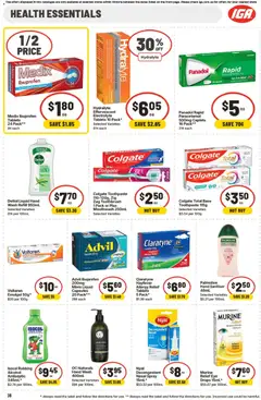 Preview of IGA  Catalogue  - valid from 24.12.2025 | Page: 30 | Products: Toilet, Plant, Water, Laundry