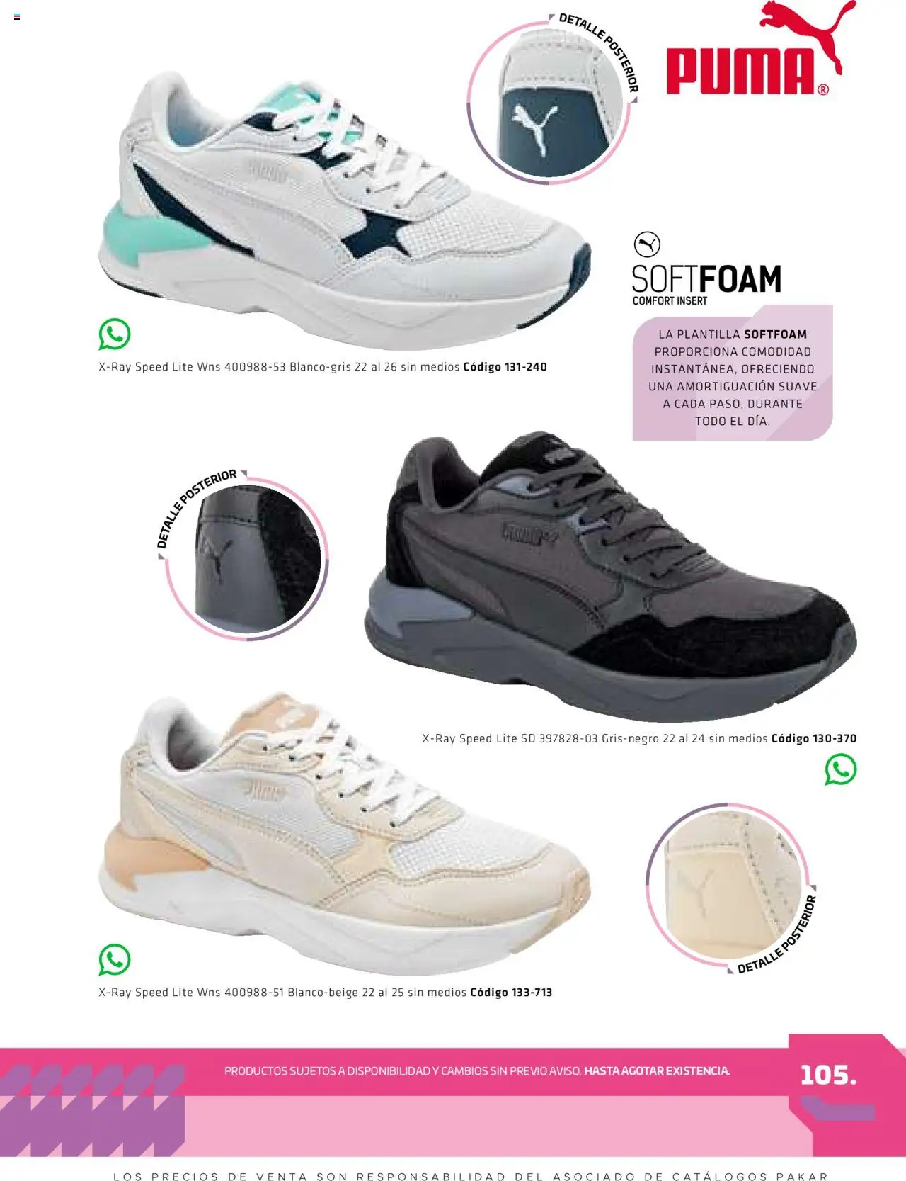 Nuevas ofertas de SC Pakar válidas en toda la República Mexicana desde el 29.08.2025. ¡Encuentra las mejores ofertas en SC Pakar - Catálogo Otoño Women! | Página: 105