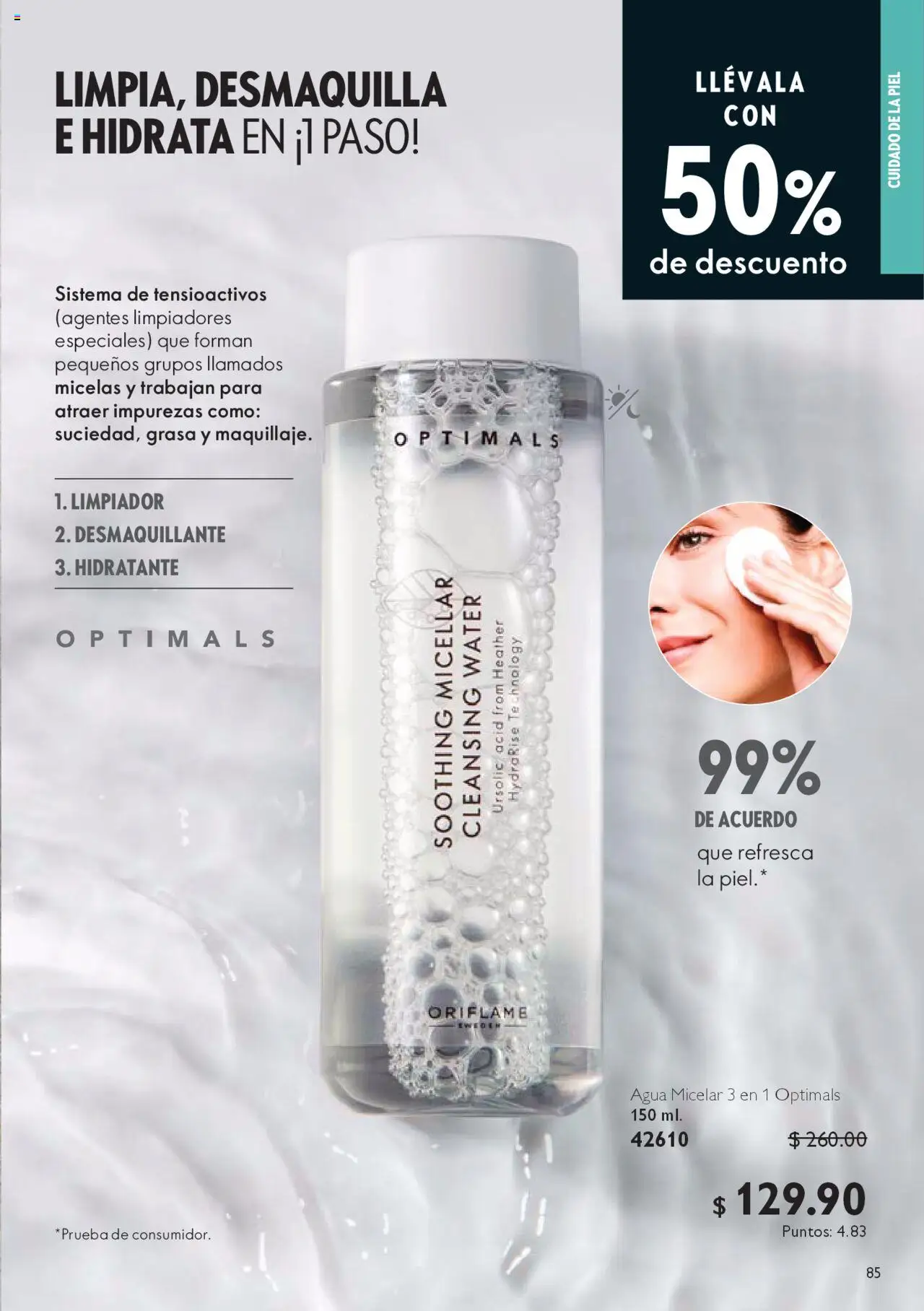 Nuevas ofertas de Oriflame válidas en toda la República Mexicana desde el 13.09.2025. ¡Encuentra las mejores ofertas en Oriflame - Campaña 13 2025! | Página: 85