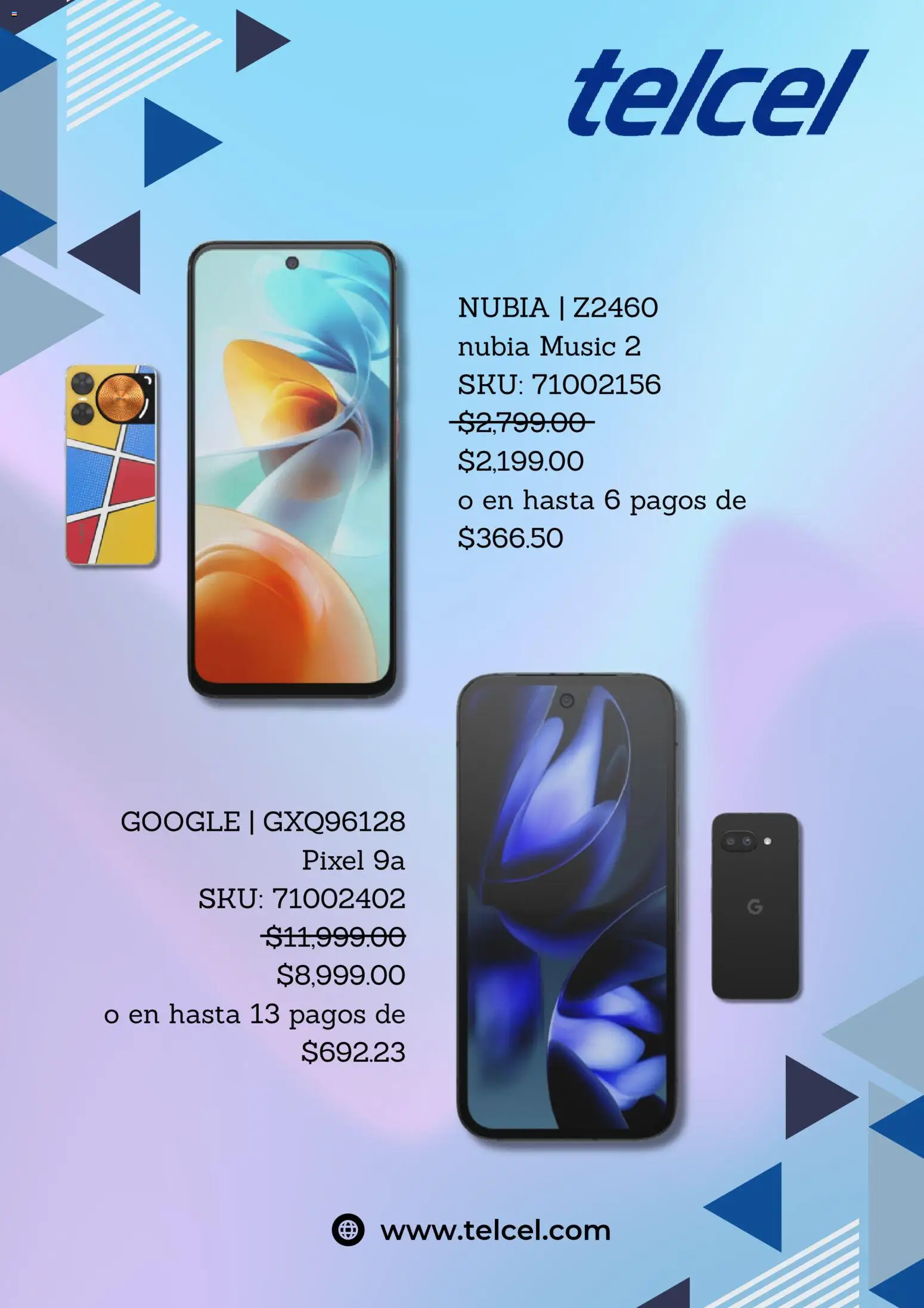 Nuevas ofertas de Telcel válidas en toda la República Mexicana desde el 01.04.2026. ¡Encuentra las mejores ofertas en Telcel catálogo! | Página: 5