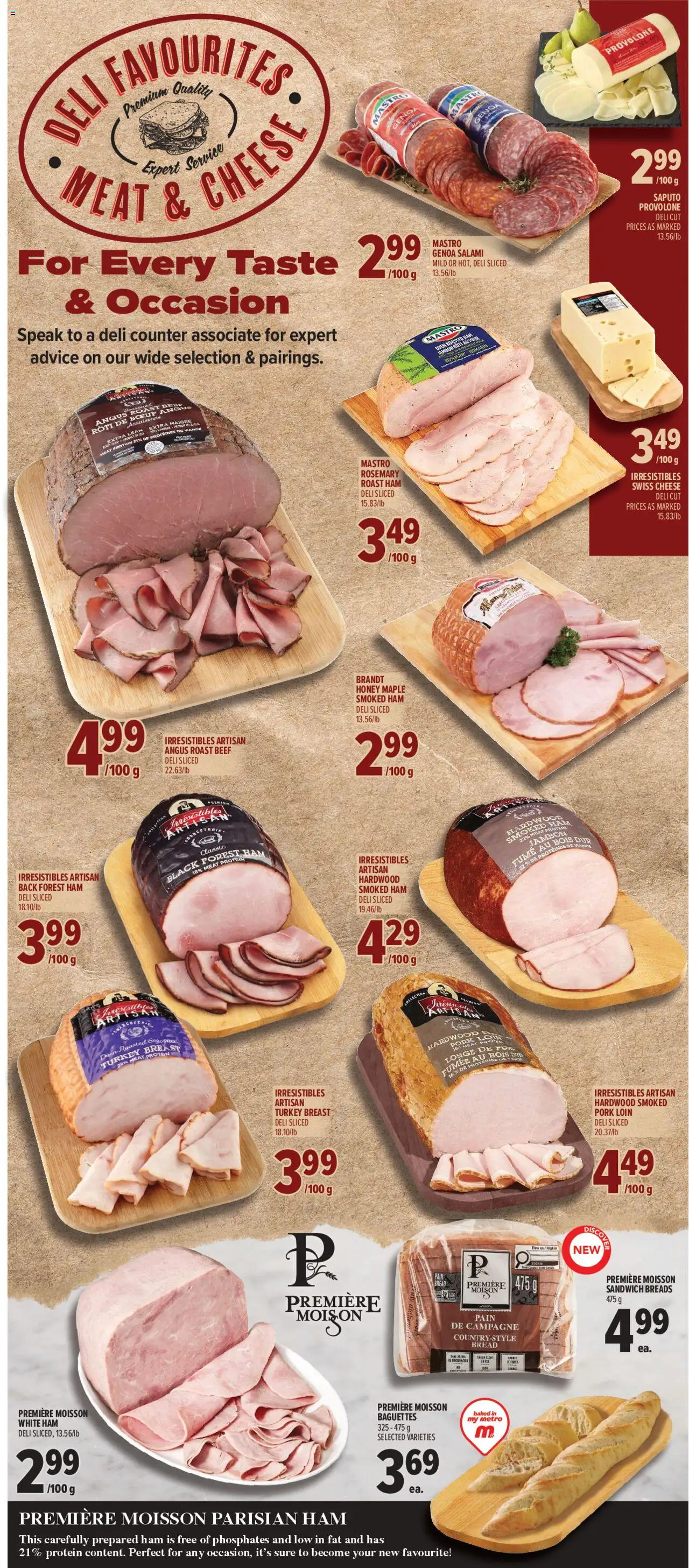 Metro flyer valid from 04.09.2025 | Page: 9 | Products: Oven, Bread, Salami, Pork