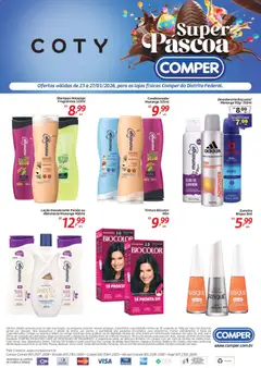 Comper ofertas Coty  - Pré-Visualização do folheto da loja Comper, válido de 23.03.2026 | Página: 1