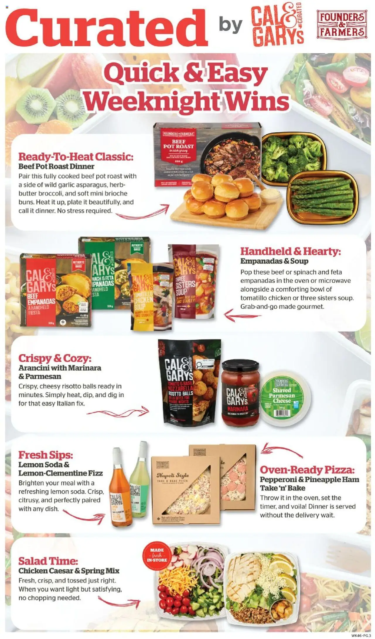 Calgary Co-op flyer valid from 18.09.2025 | Page: 4 | Products: Beef, Oven, Butter, Cheese