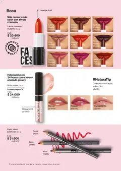 Natura - Catálogo Natura C03/2026 -  Vista previa de la revista de la tienda Natura valido desde el 01.03.2026 | Página: 72 | Productos: Brillo, Lápiz labial