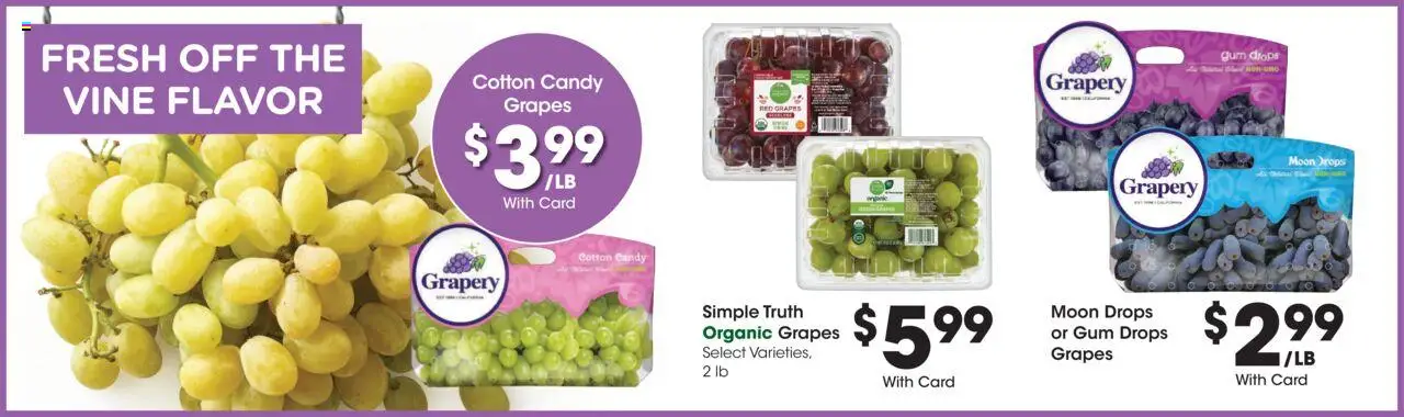 Fry's Food Weekly Ad - valid from 10.09.2025 | Page: 10 | Products: Grapes