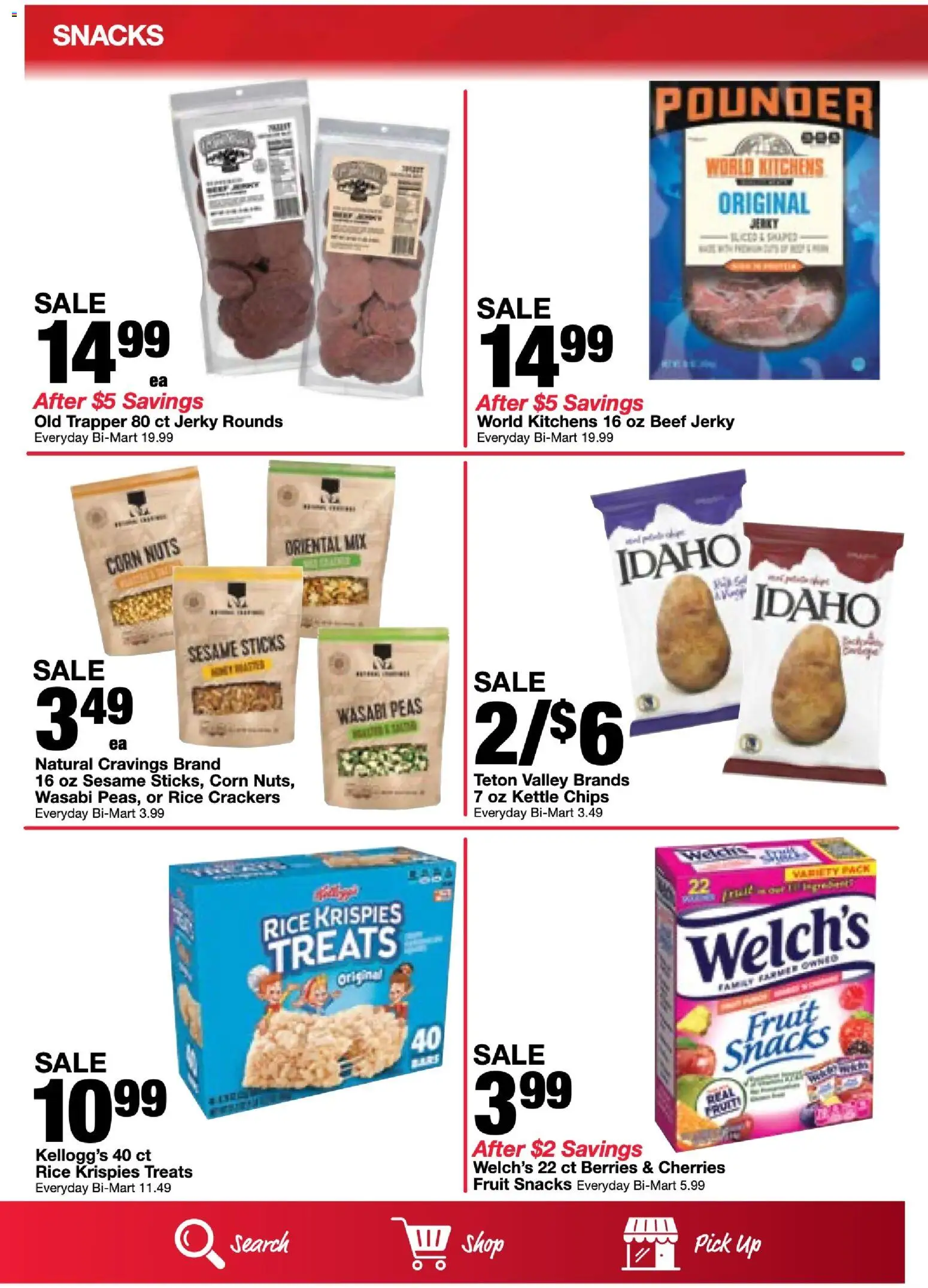 Bi-Mart Weekly Ad - valid from 20.01.2026 | Page: 15 | Products: Cherries, Berries, Rice, Chips
