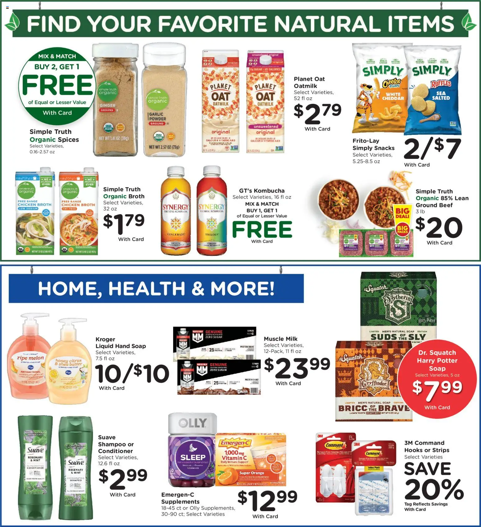 Kroger Weekly Ad - valid from 03.12.2025 | Page: 12 | Products: Conditioner, Soap, Spices, Garlic