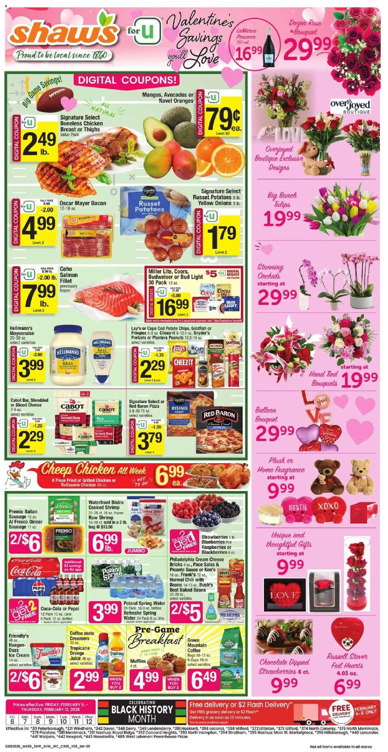 Shaw's Weekly Ad - NH - valid from 06.02.2026 | Page: 1