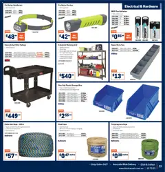 Preview of Black Woods Catalogue  - valid from 03.11.2025 | Page: 13 | Products: Batteries, Cable