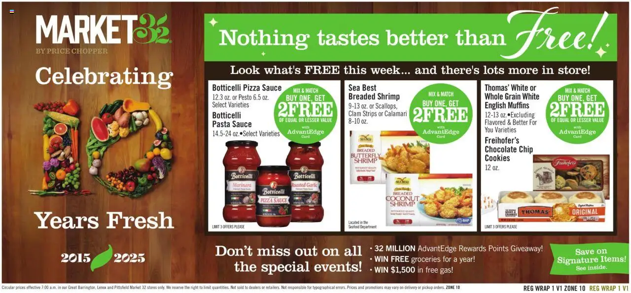 Price Chopper Weekly Ad - valid from 28.09.2025 | Page: 17 | Products: Pasta, Sauce, Garlic, Chocolate Chip