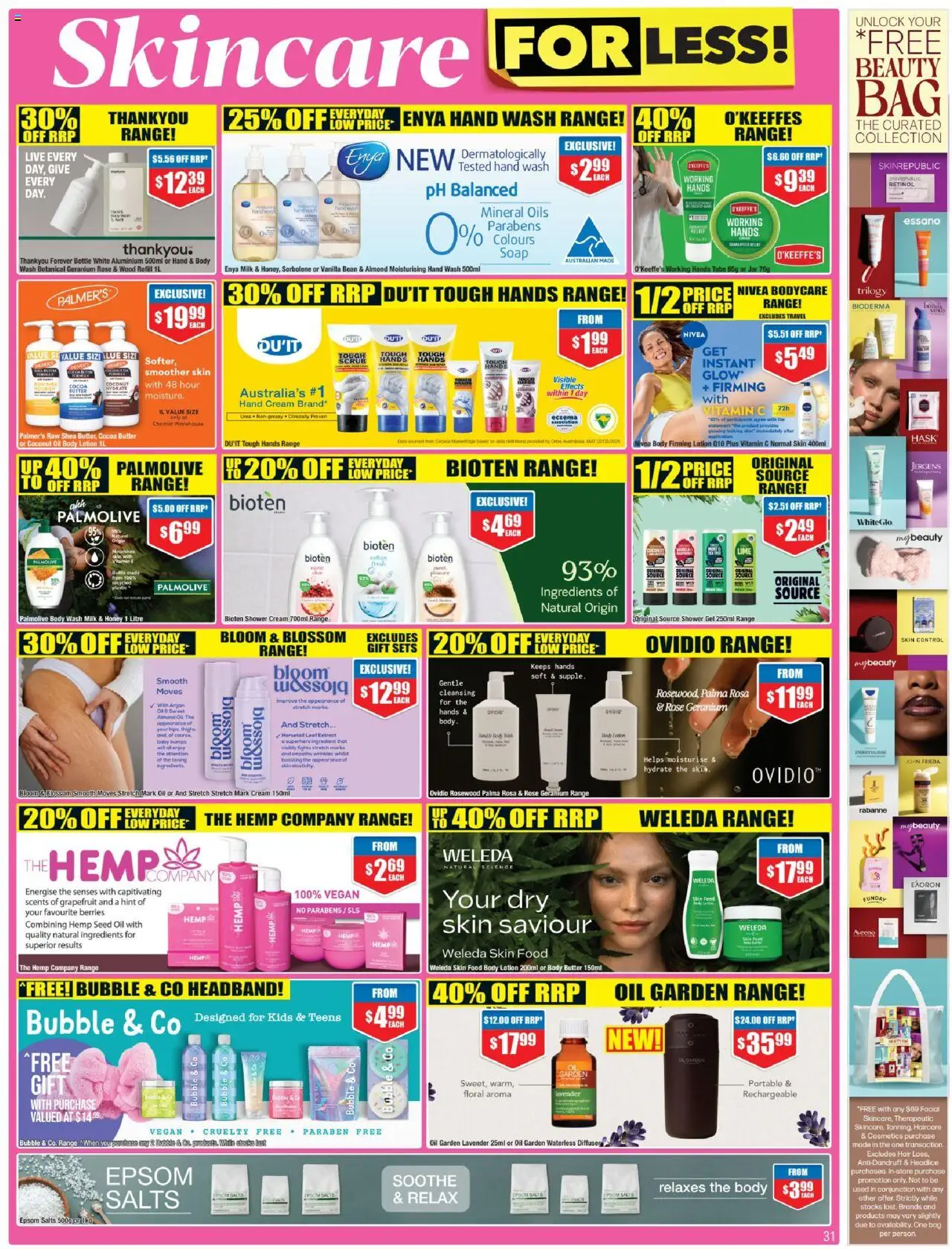 Chemist Warehouse catalogue - valid from 02.10.2025 | Page: 31 | Products: Shower, Oil, Honey, Body butter
