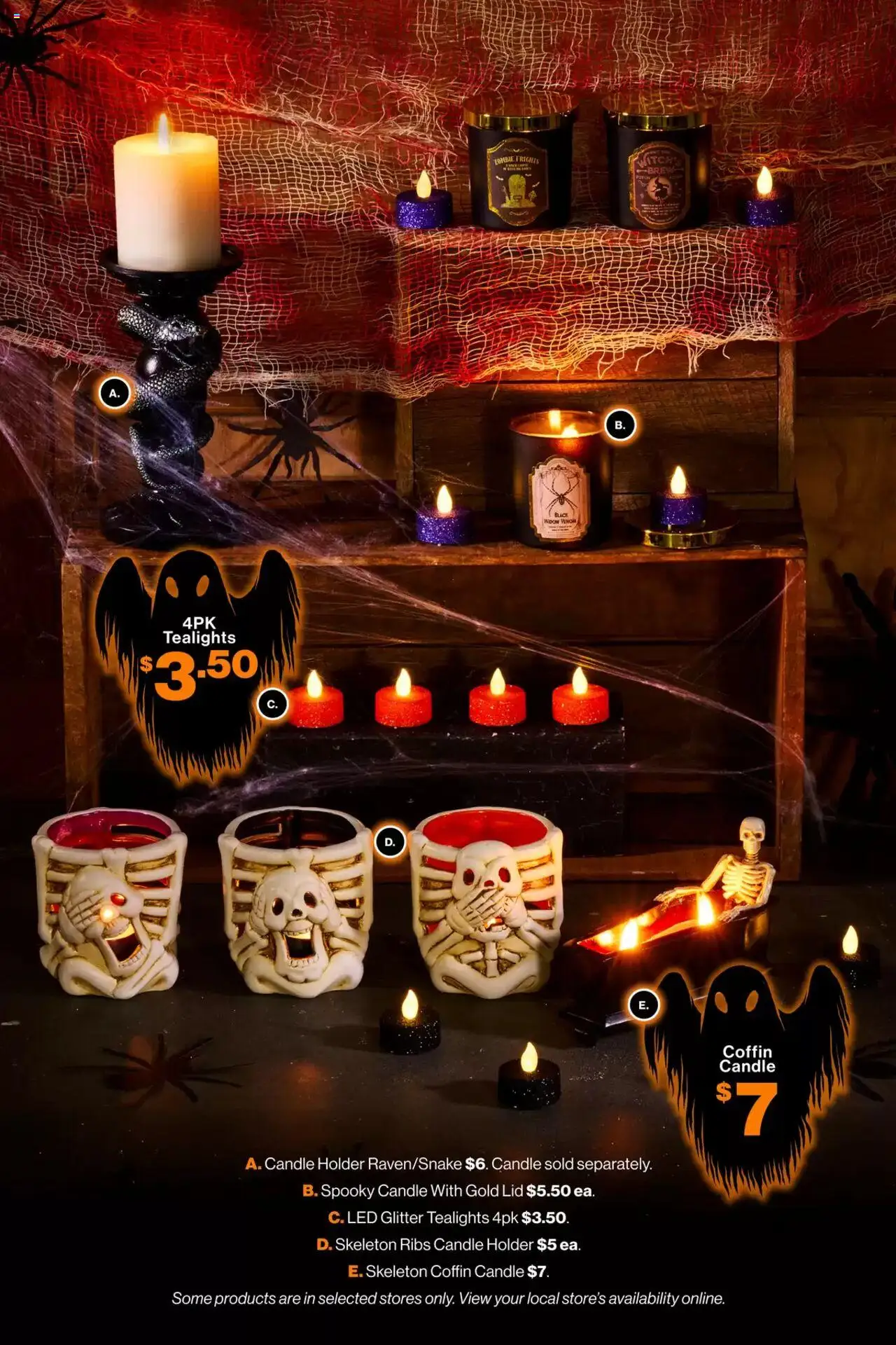 The Reject Shop catalogue - valid from 24.09.2025 | Page: 5 | Products: Candle holder, Candle, Watch