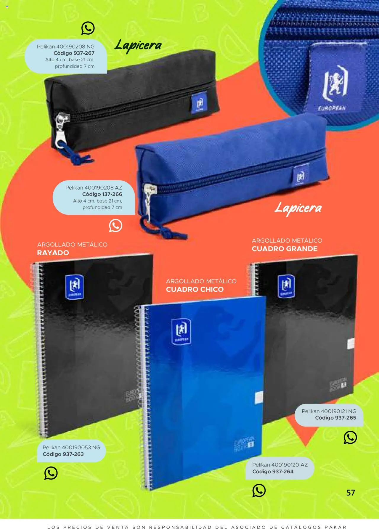 Nuevas ofertas de SC Pakar válidas en toda la República Mexicana desde el 24.07.2025. ¡Encuentra las mejores ofertas en SC Pakar - Catálogo Nino otoño / invierno! | Página: 57 | Productos: Cuadro