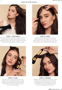 Preview of Coles Spring 2025 - valid from 07.10.2025 | Page: 47 | Products: Shampoo, Salt, Curling