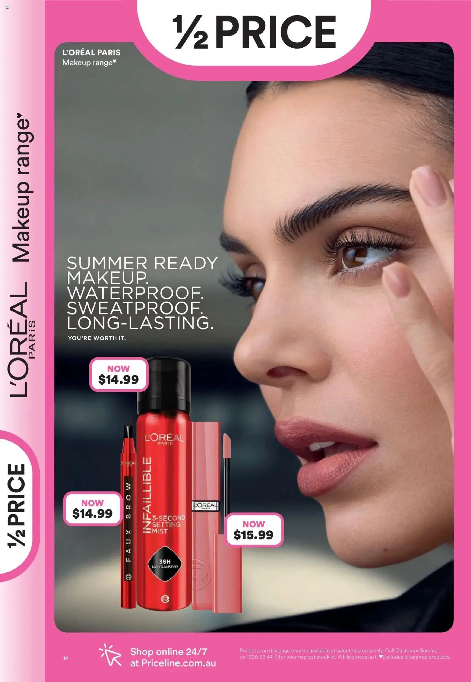 Priceline Pharmacy catalogue - valid from 25.12.2025 | Page: 14 | Products: Makeup