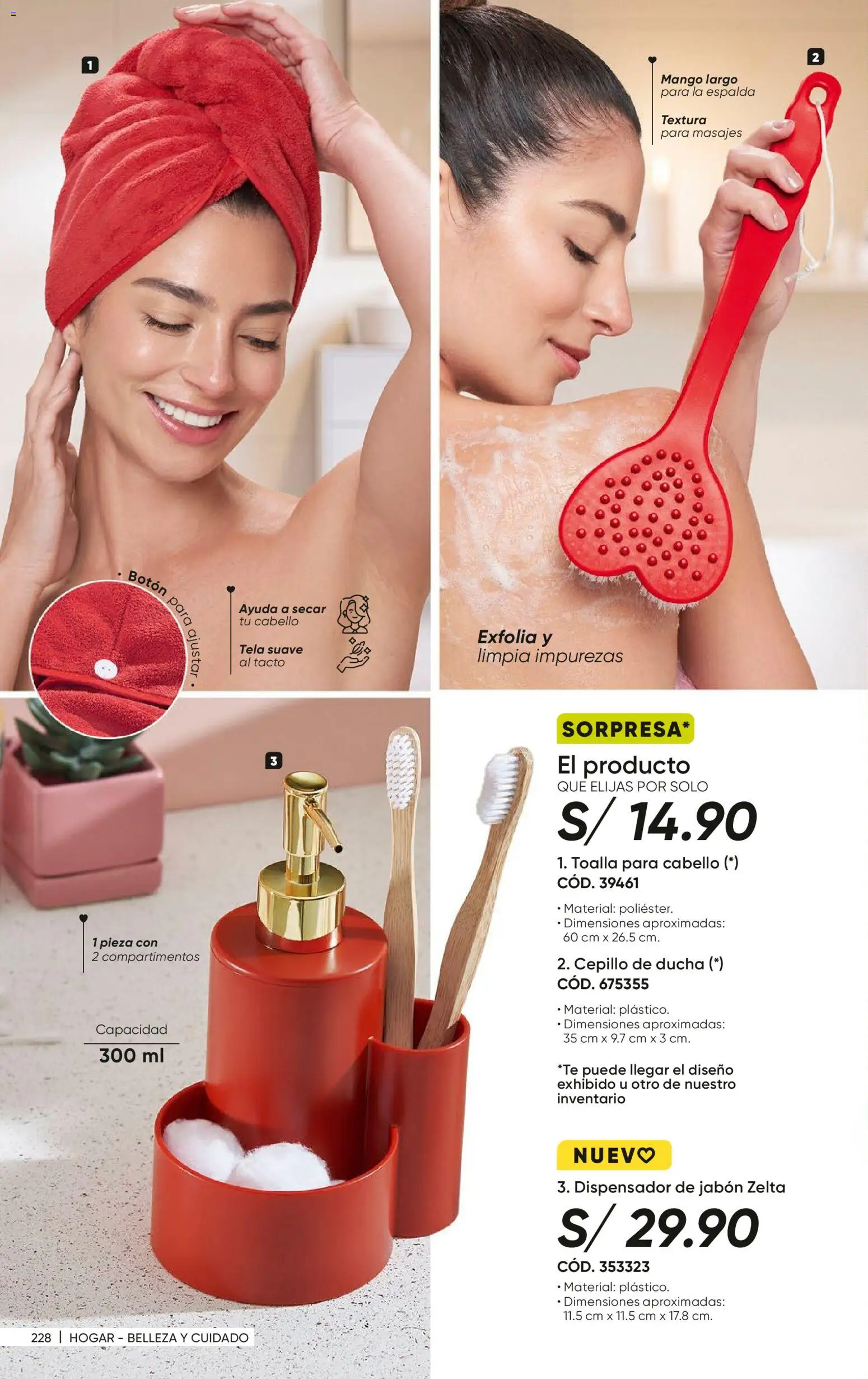 Catálogo Azzorti válido desde 07.01.2026 | Página: 231 | Productos: Jabón, Ducha, Toalla