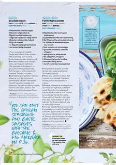 Preview of Woolworths Fresh Ideas Magazine - valid from 14.01.2026 | Page: 42 | Products: Oil, Sour cream, Steak, Tortillas